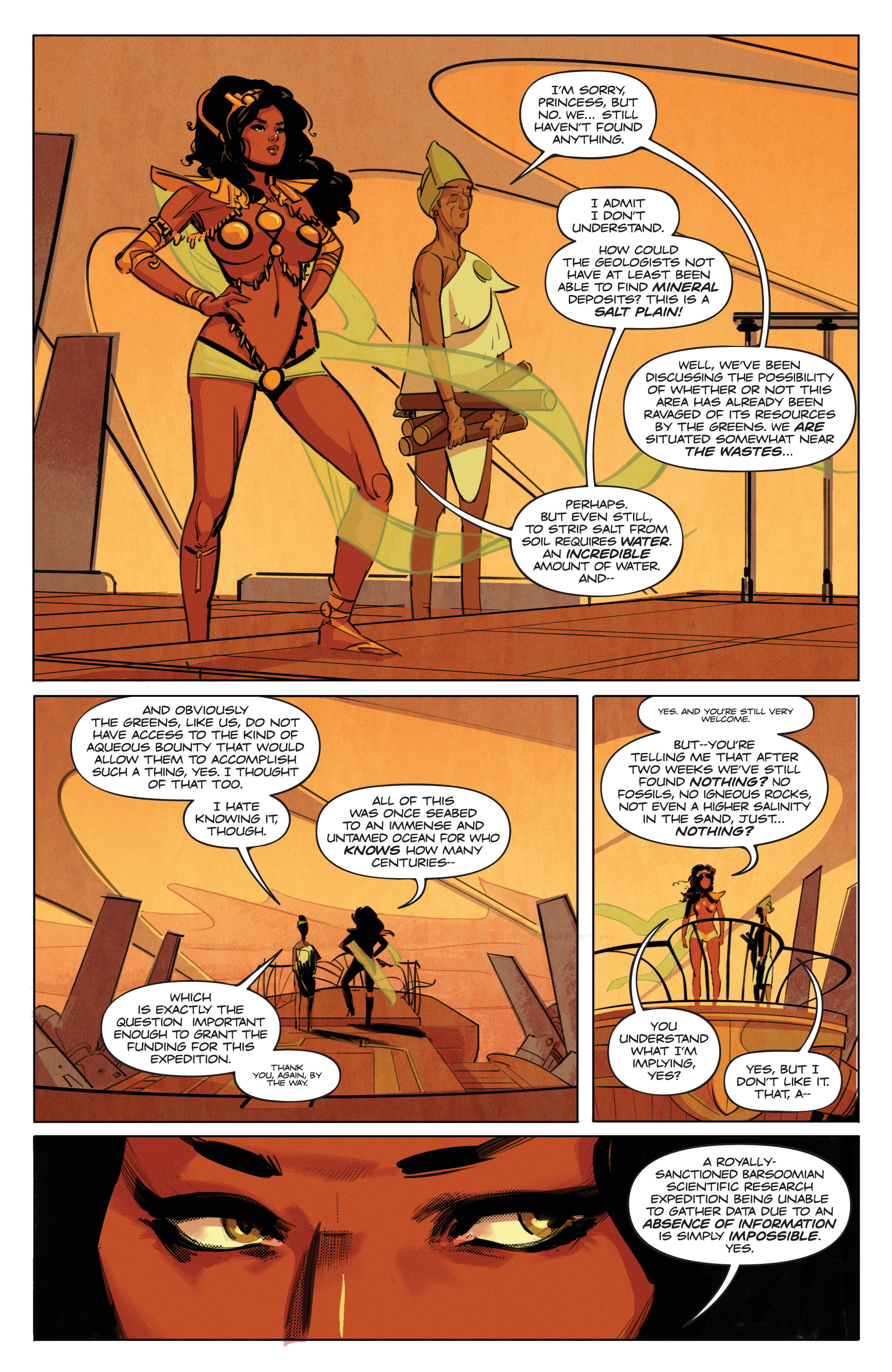 Barbarella/Dejah Thoris (2019-): Chapter 1 - Page 17