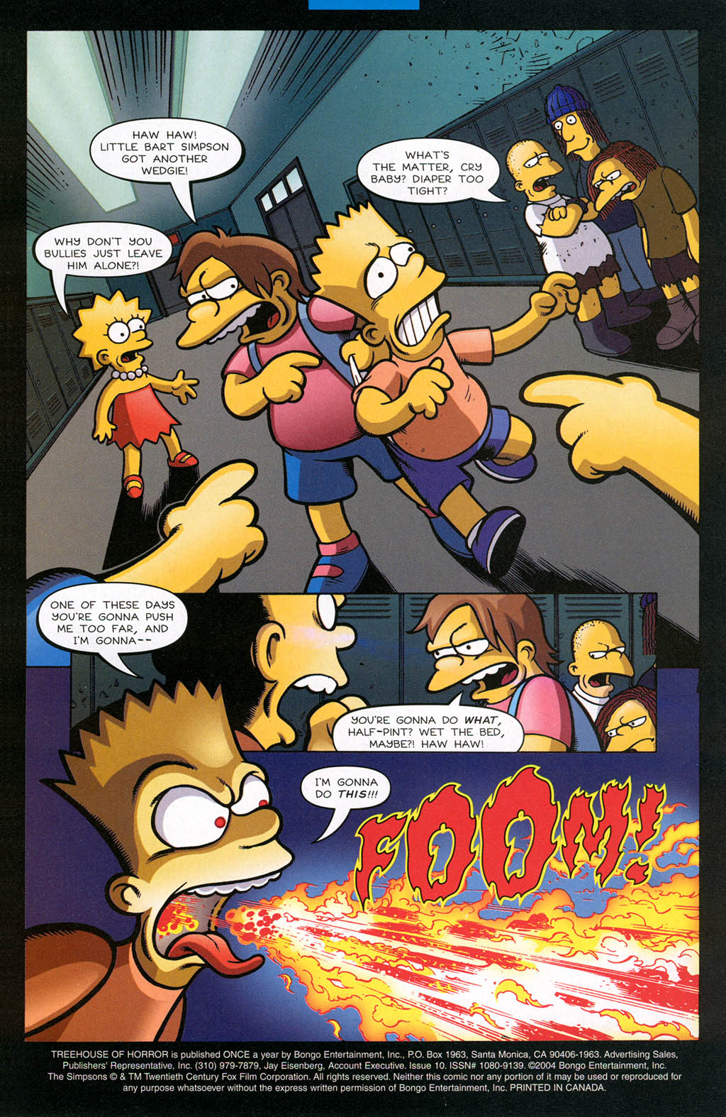 Bart Simpson's Treehouse of Horror (1995-): Chapter 10 - Page 3