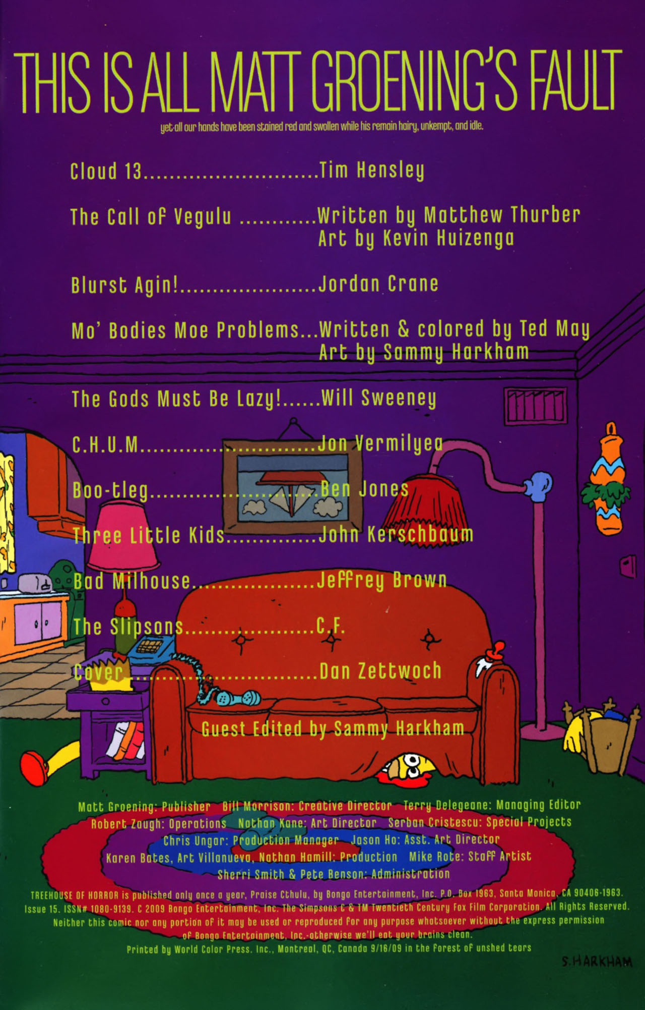 Bart Simpson's Treehouse of Horror (1995-): Chapter 15 - Page 3