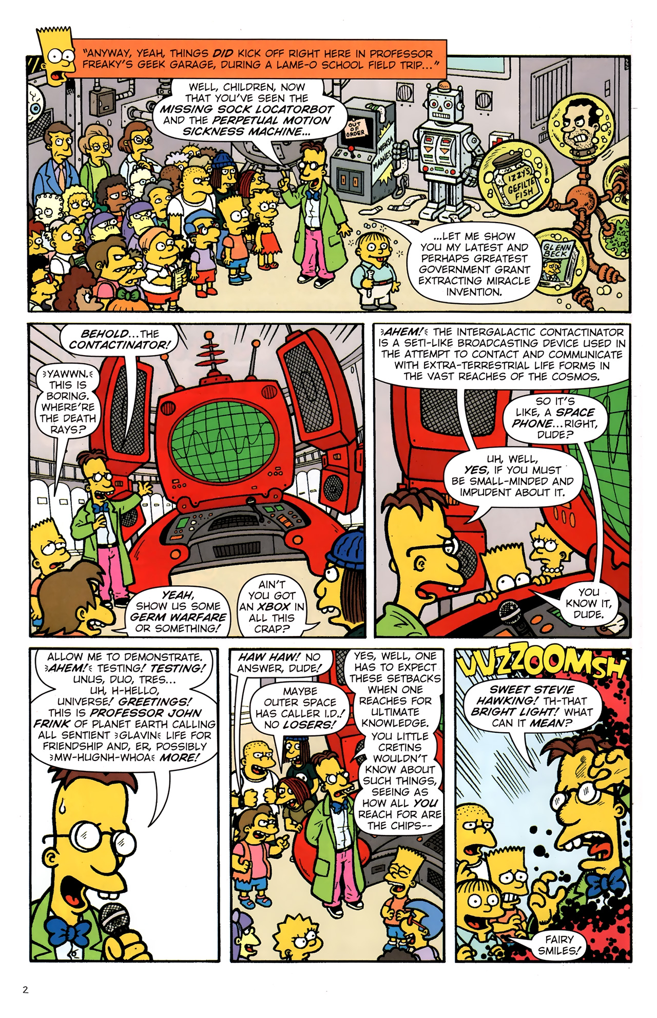 Bart Simpson's Treehouse of Horror (1995-): Chapter 16 - Page 3