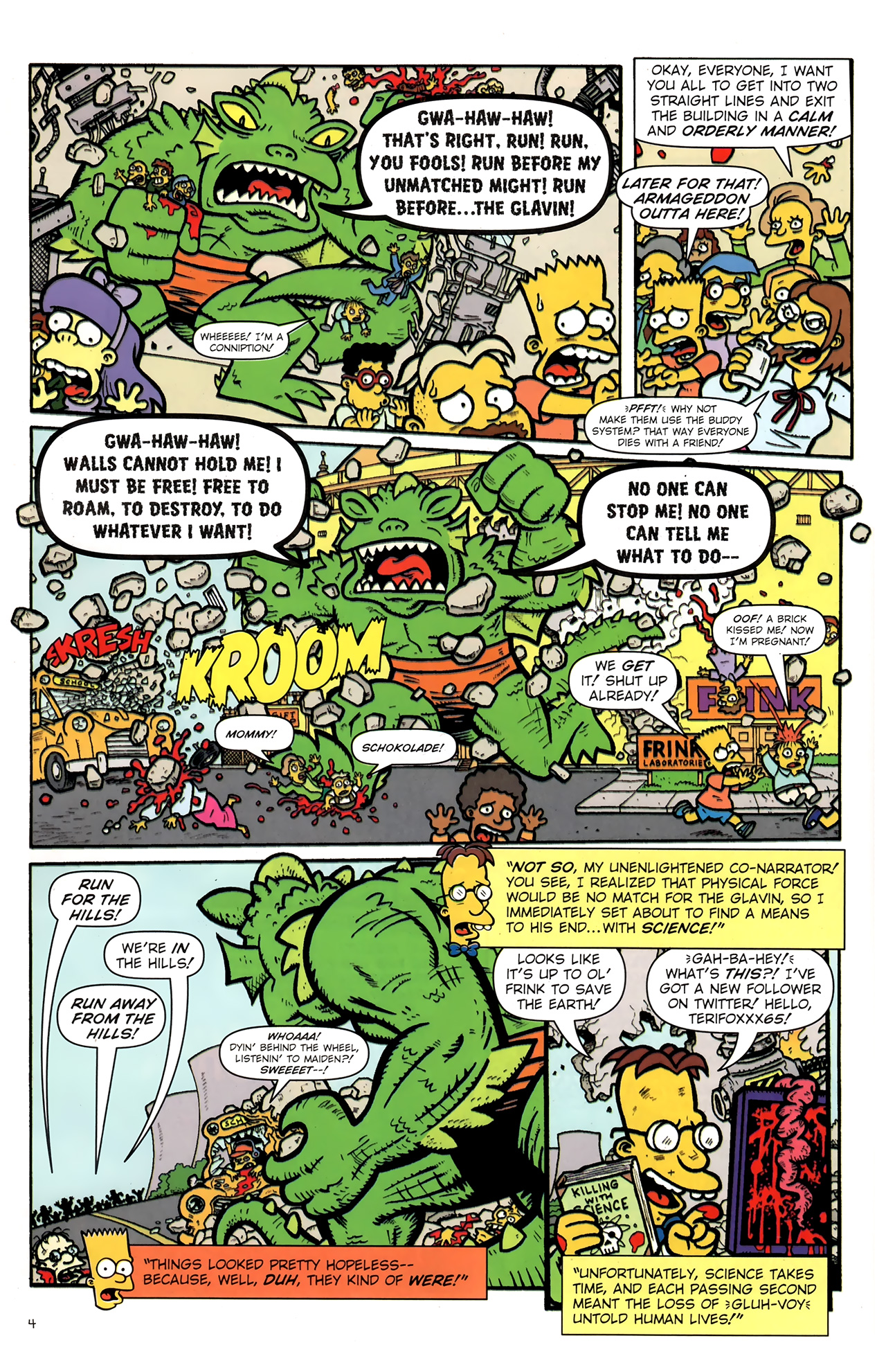 Bart Simpson's Treehouse of Horror (1995-): Chapter 16 - Page 5