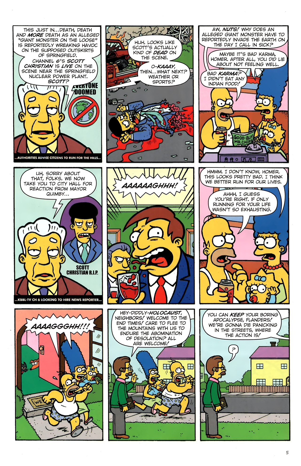 Bart Simpson's Treehouse of Horror (1995-): Chapter 16 - Page 6