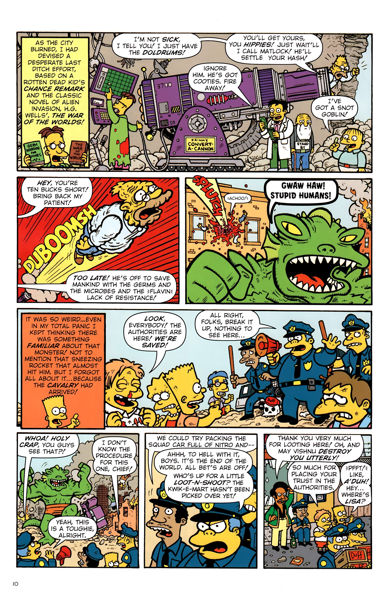 Bart Simpson's Treehouse of Horror (1995-): Chapter 16 - Page 11