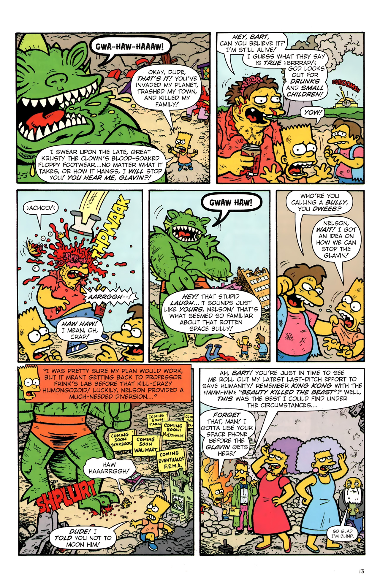 Bart Simpson's Treehouse of Horror (1995-): Chapter 16 - Page 14