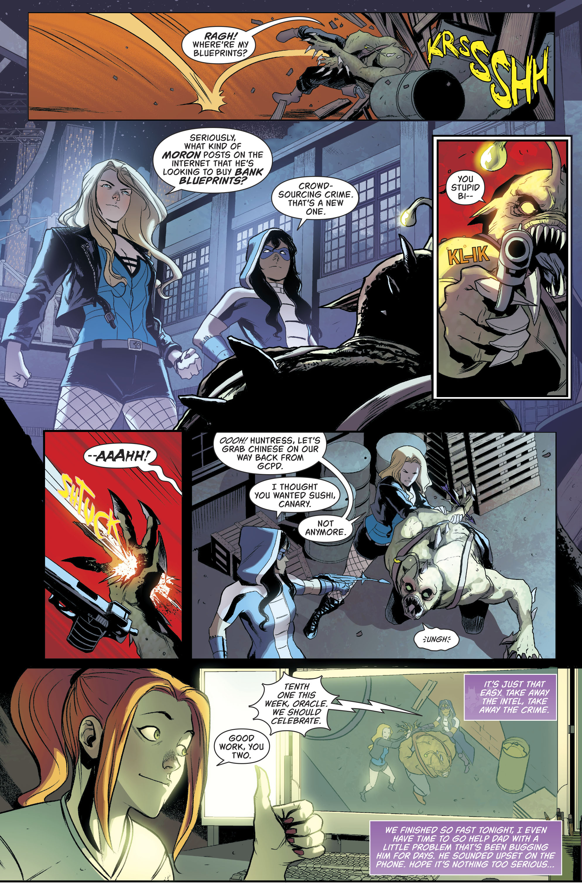 Batgirl and the Birds of Prey (2016-): Chapter 19 - Page 6