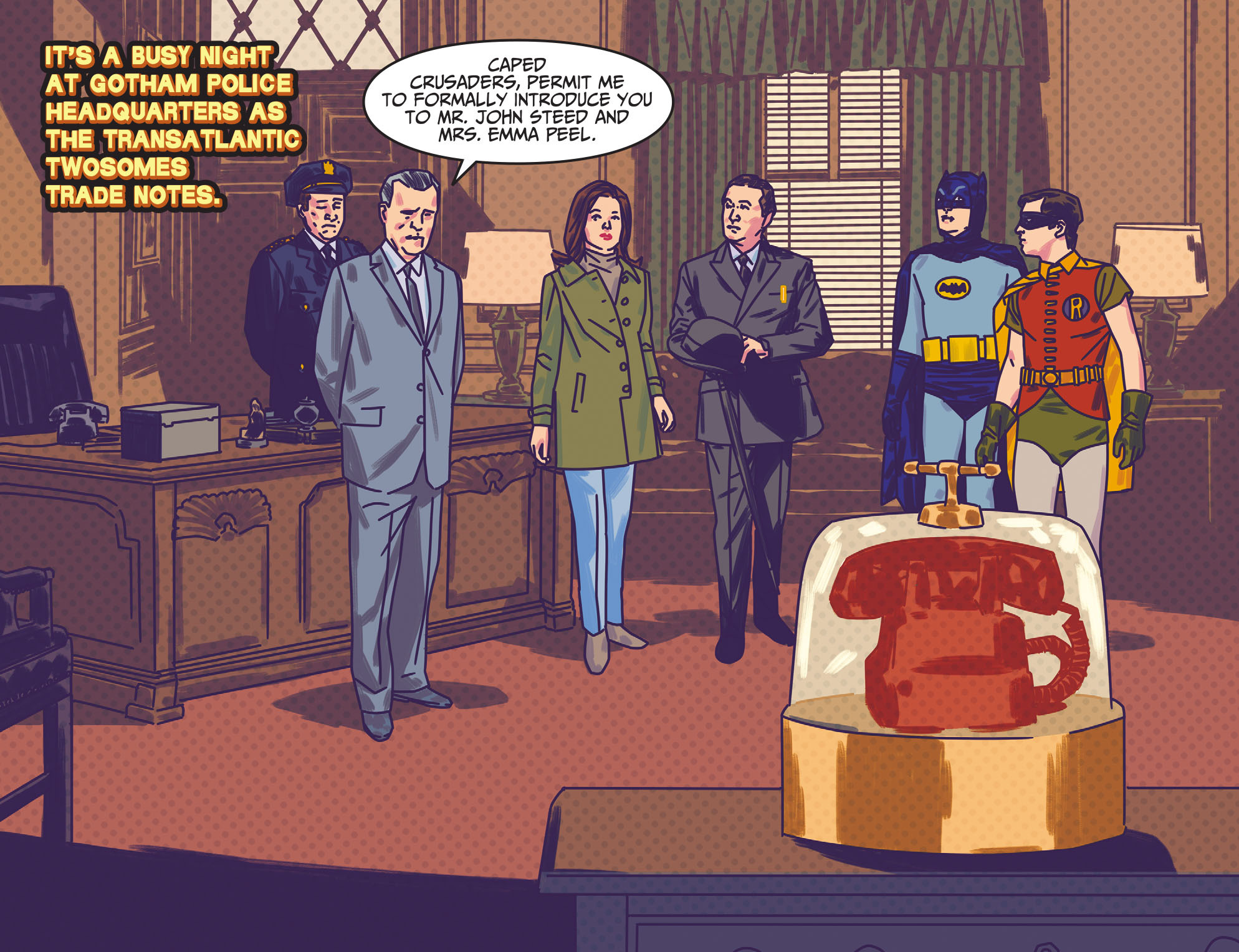 Batman '66 Meets Steed and Mrs Peel (2016): Chapter 2 - Page 4