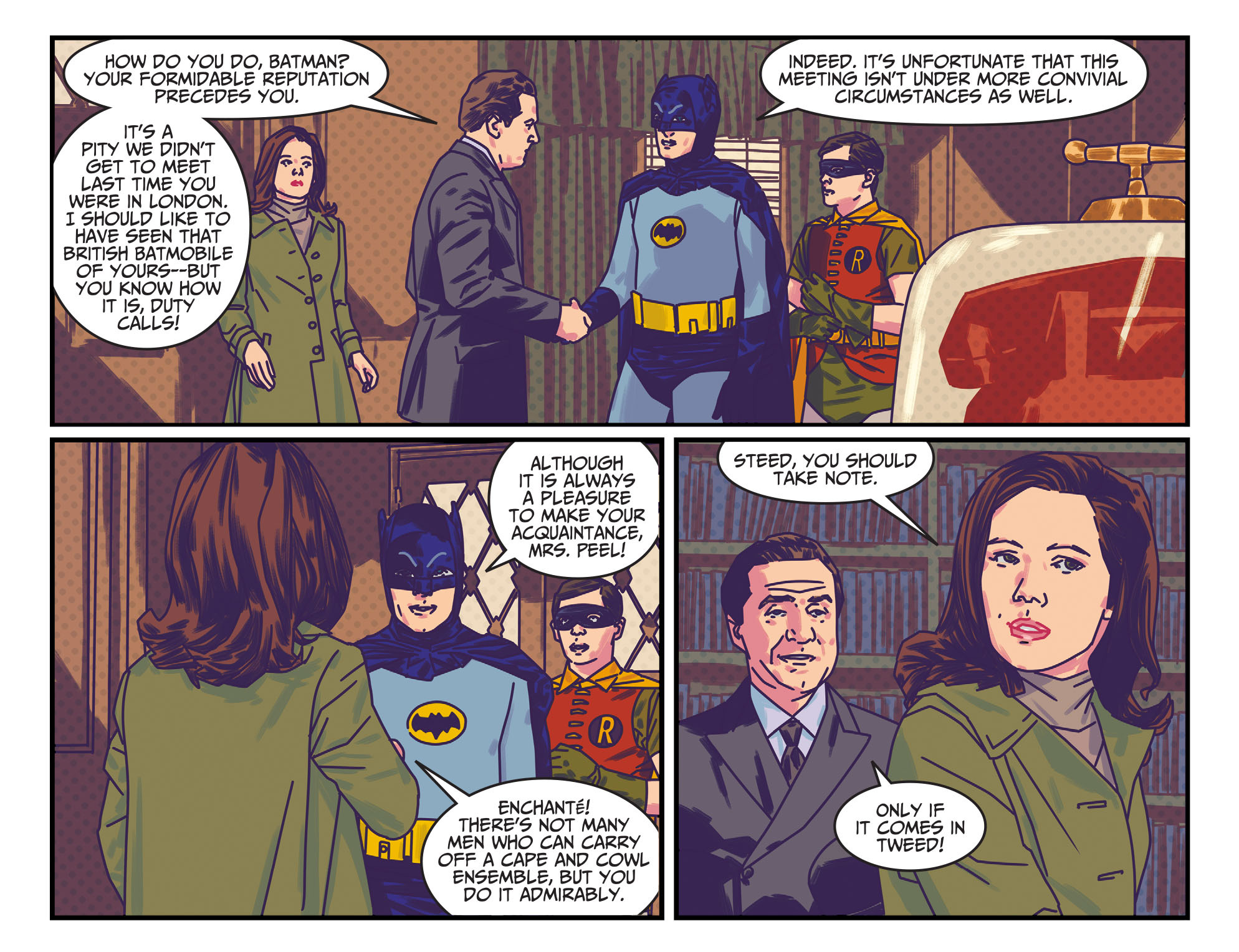 Batman '66 Meets Steed and Mrs Peel (2016): Chapter 2 - Page 5