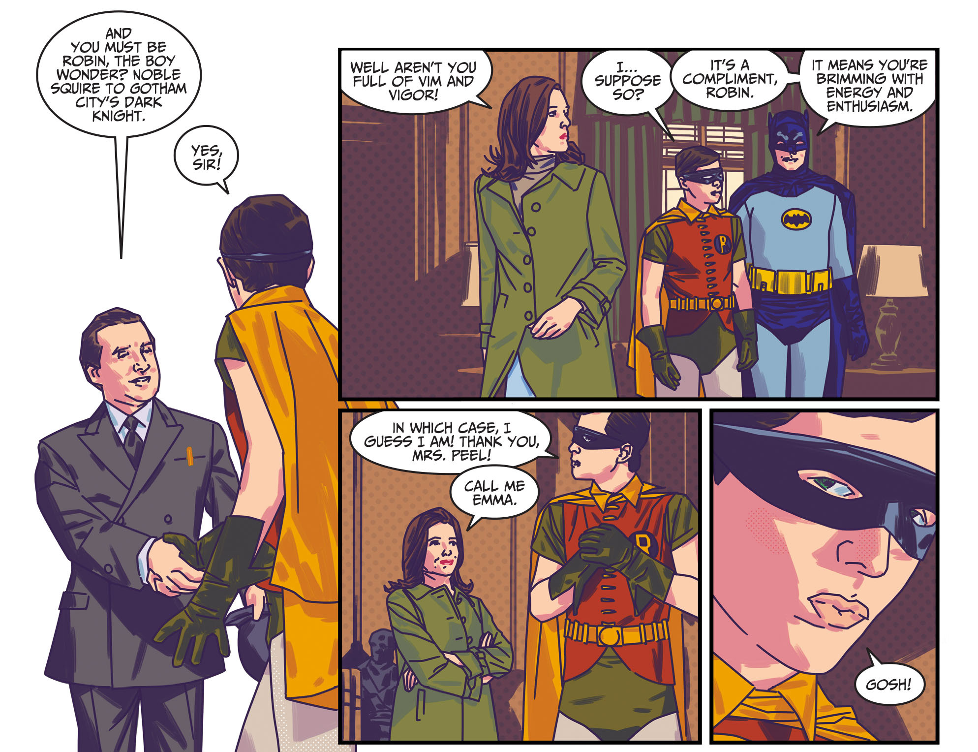 Batman '66 Meets Steed and Mrs Peel (2016): Chapter 2 - Page 6