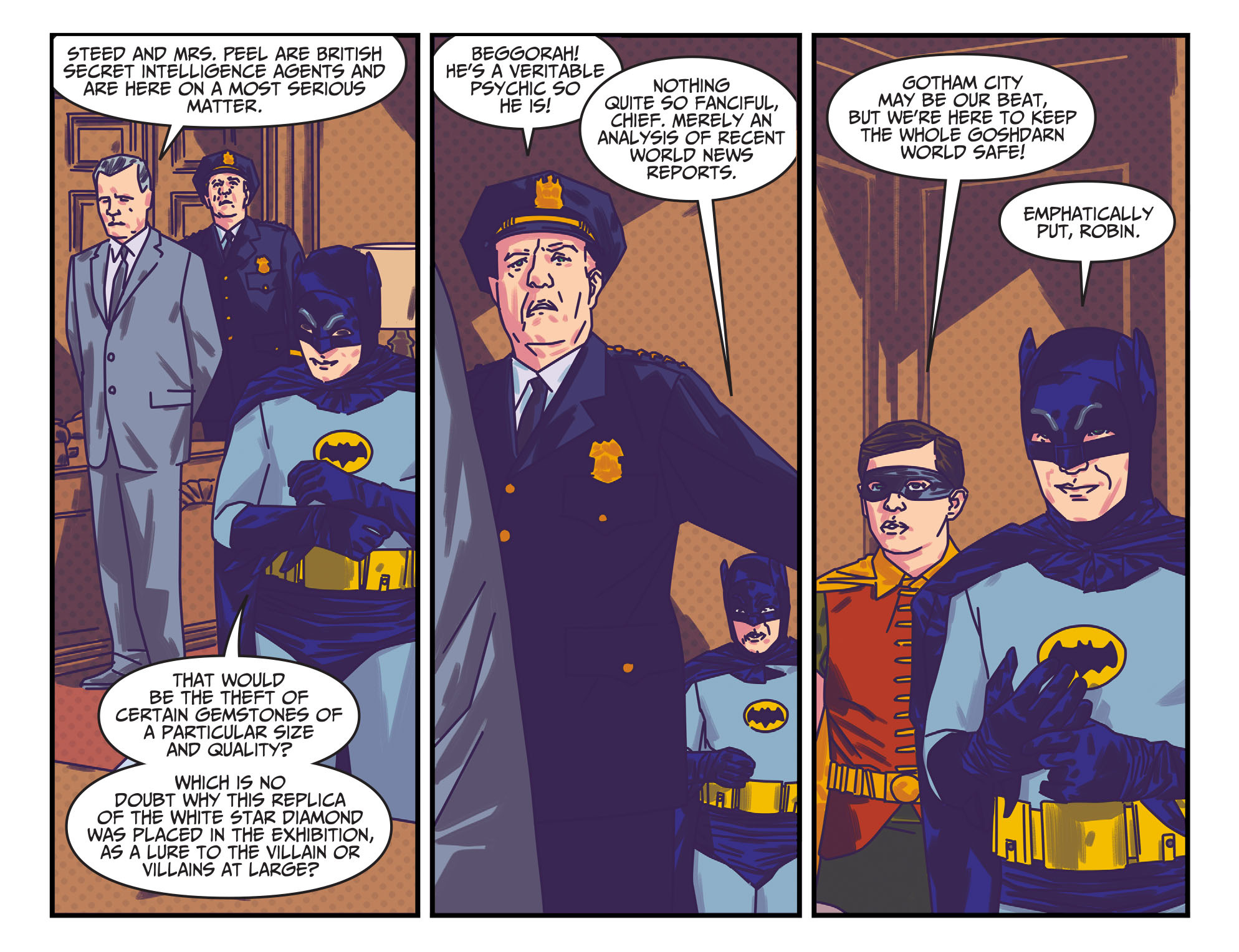 Batman '66 Meets Steed and Mrs Peel (2016): Chapter 2 - Page 7