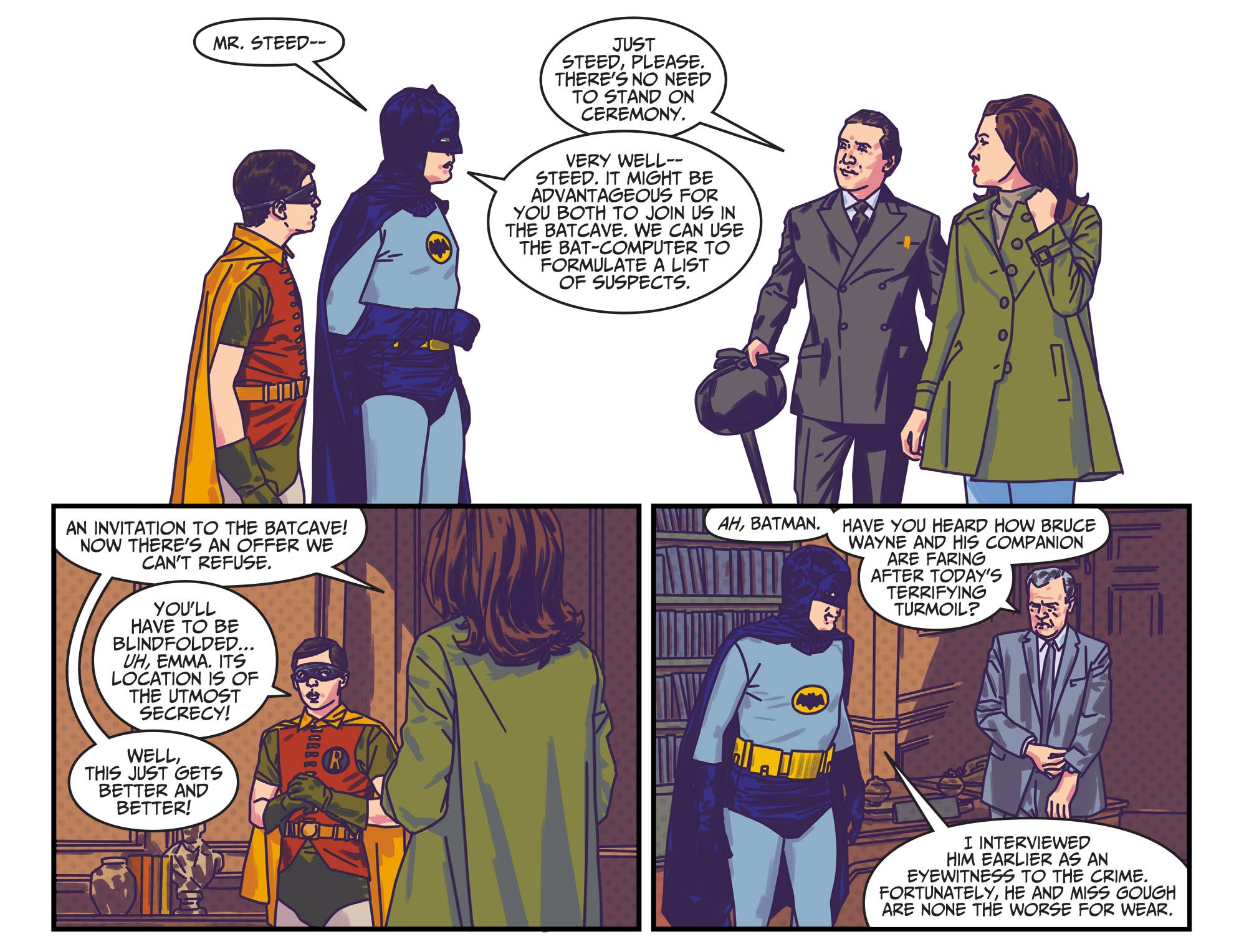 Batman '66 Meets Steed and Mrs Peel (2016): Chapter 2 - Page 14