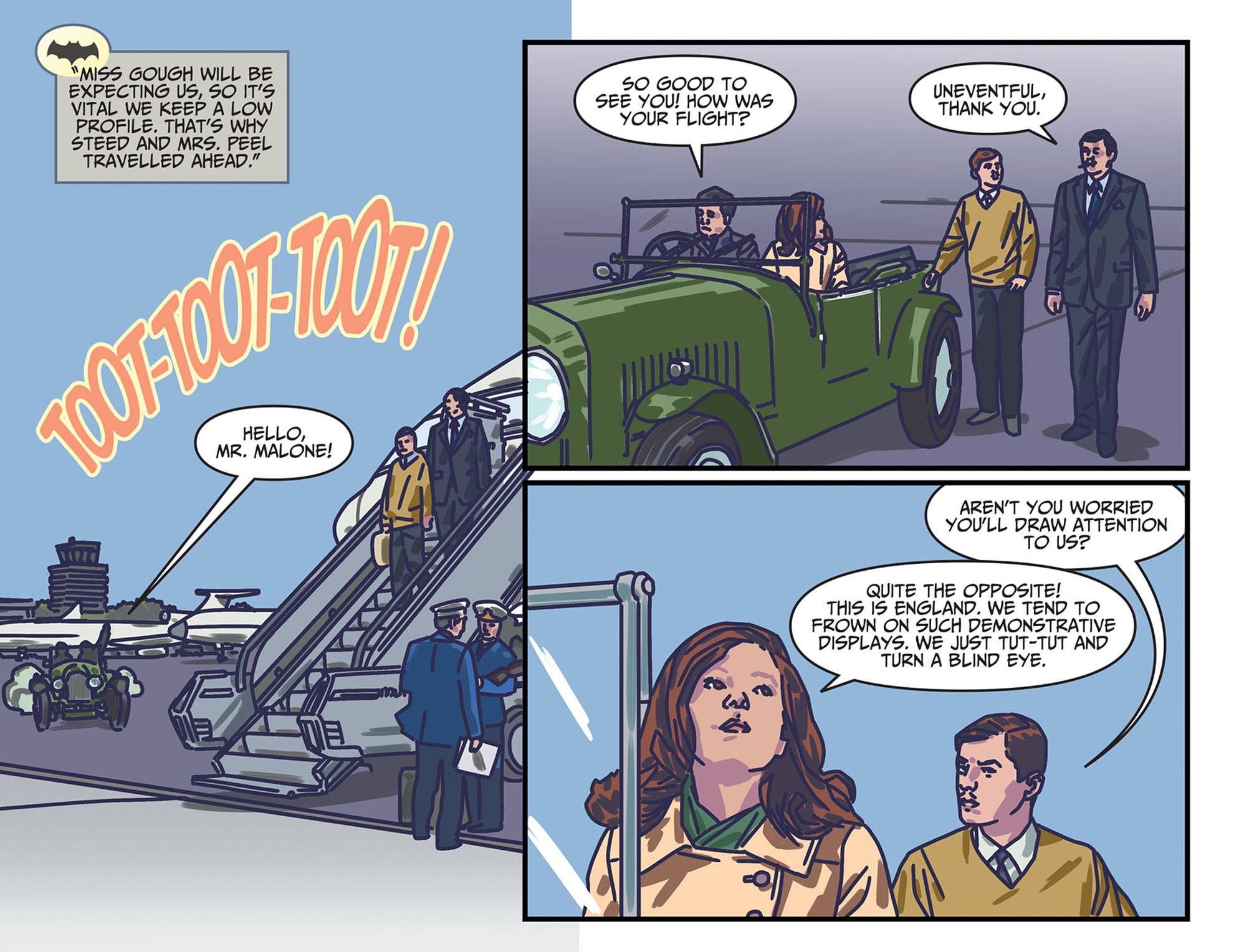 Batman '66 Meets Steed and Mrs Peel (2016): Chapter 8 - Page 6
