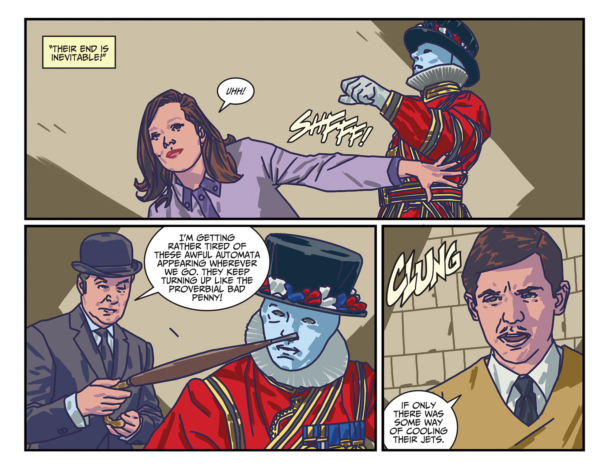 Batman '66 Meets Steed and Mrs Peel (2016): Chapter 9 - Page 6