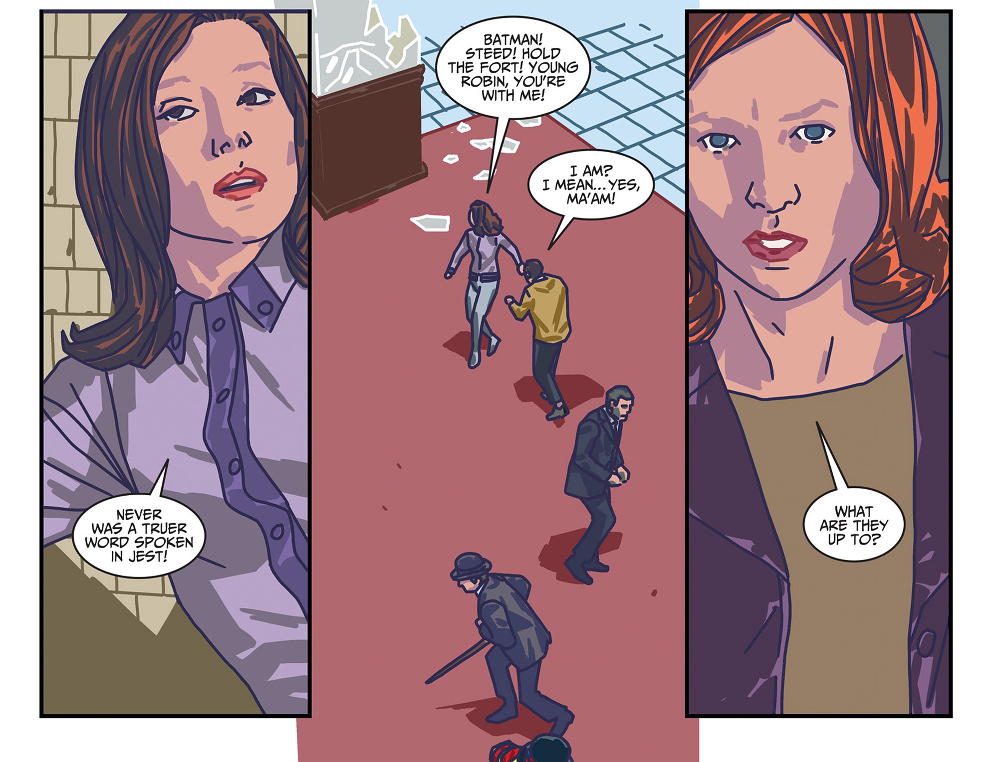Batman '66 Meets Steed and Mrs Peel (2016): Chapter 9 - Page 7