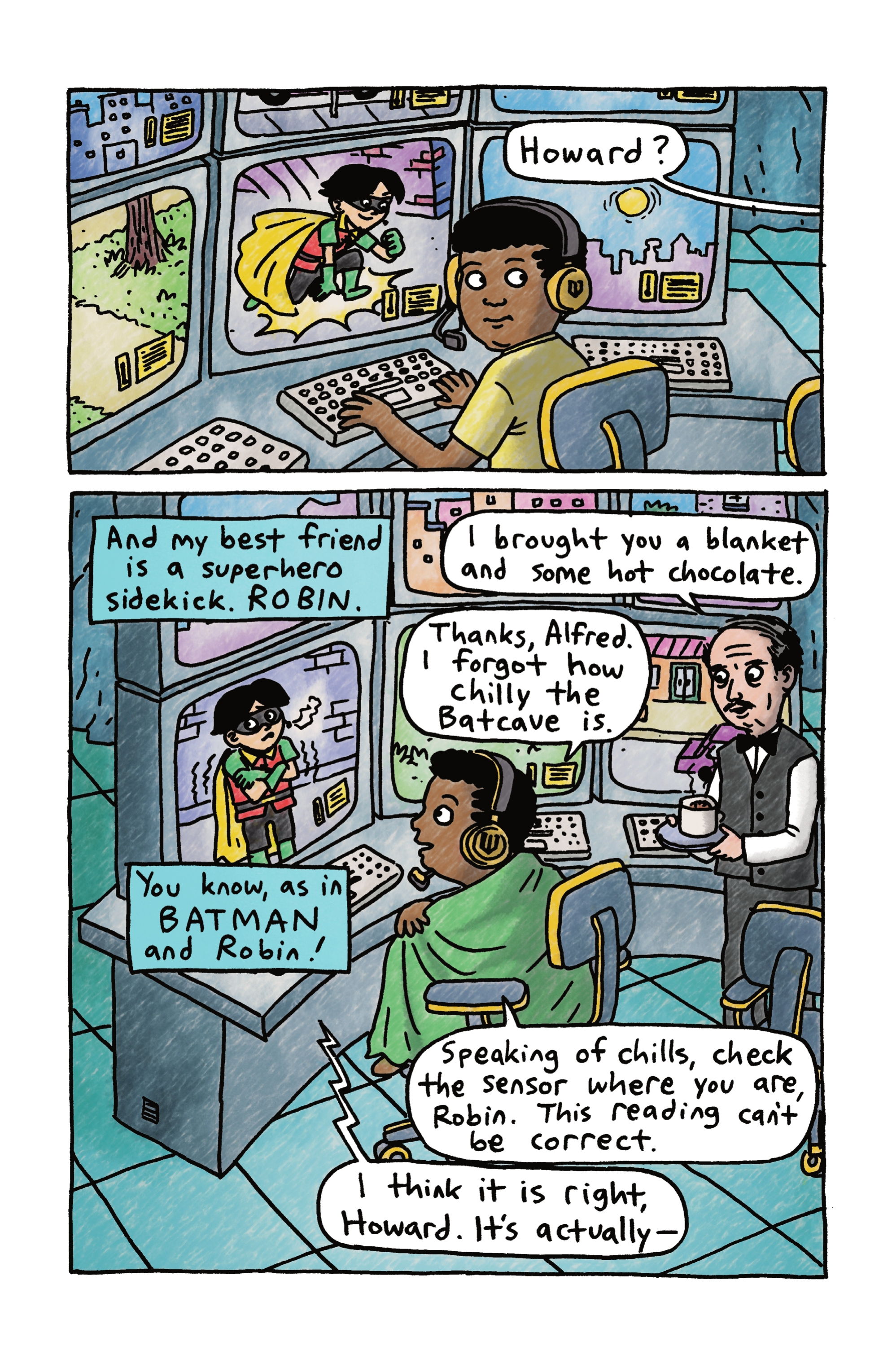Batman and Robin and Howard: Summer Breakdown (2024-): Chapter 1 - Page 9