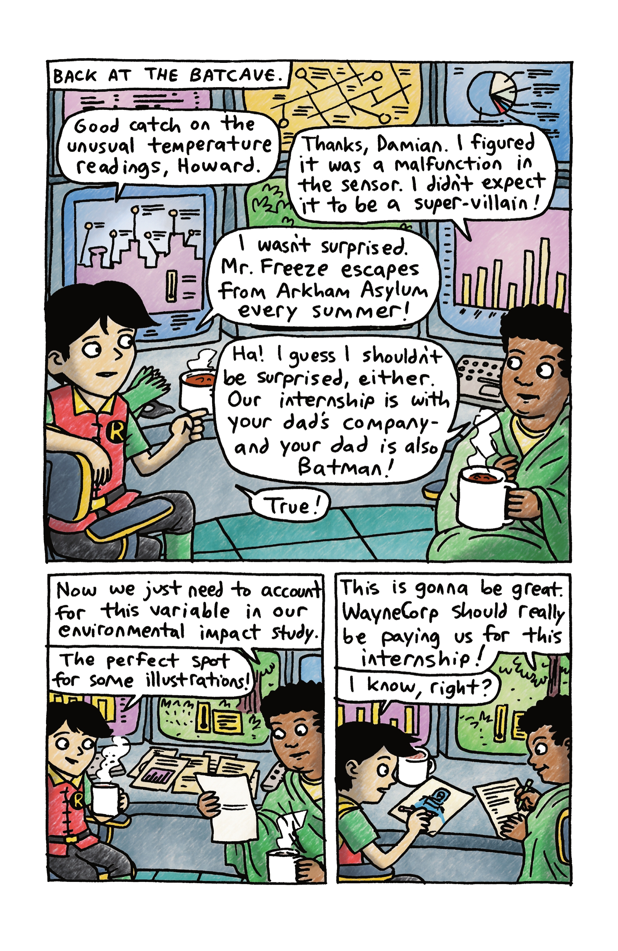 Batman and Robin and Howard: Summer Breakdown (2024-): Chapter 1 - Page 13