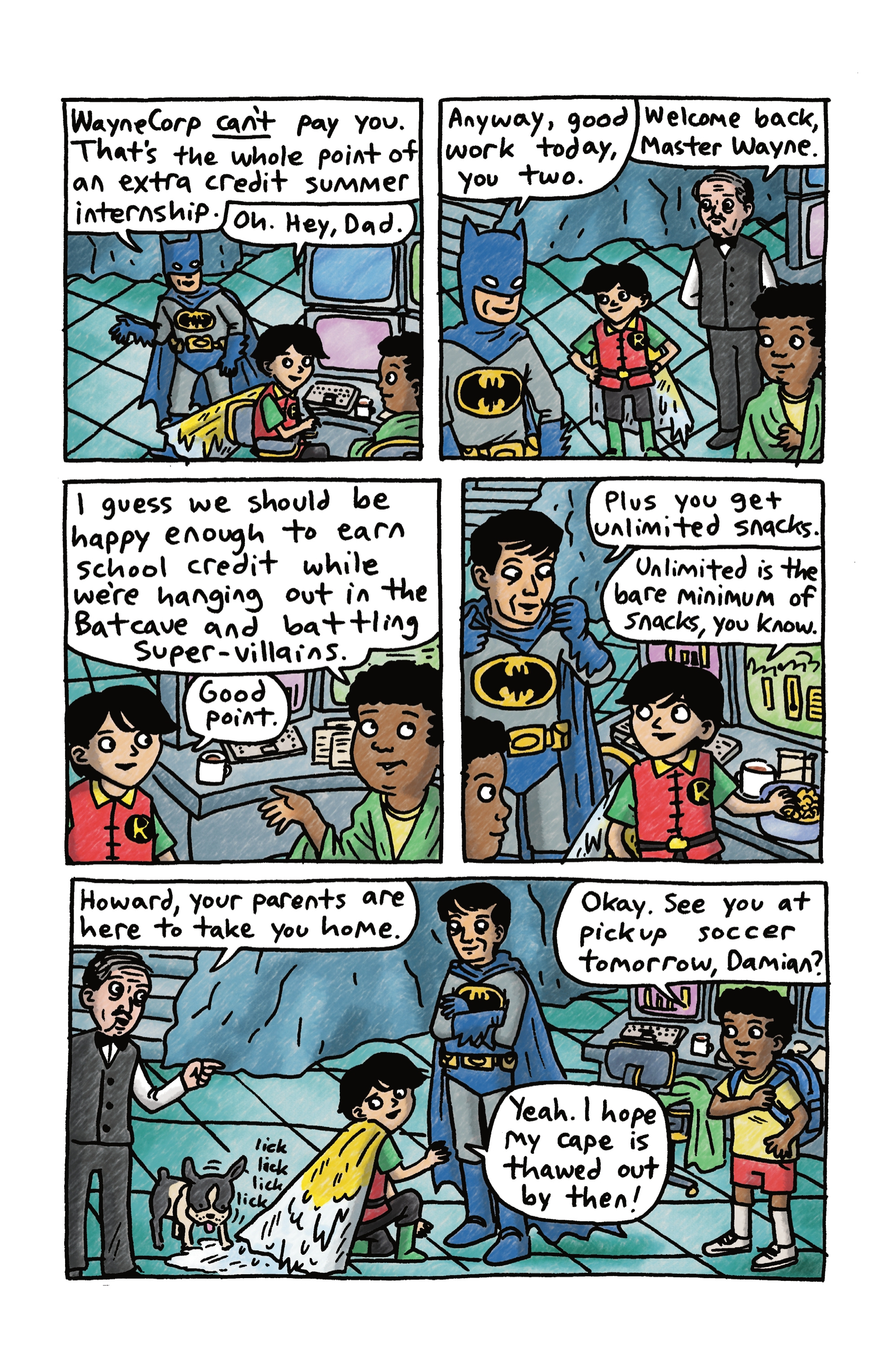 Batman and Robin and Howard: Summer Breakdown (2024-): Chapter 1 - Page 14