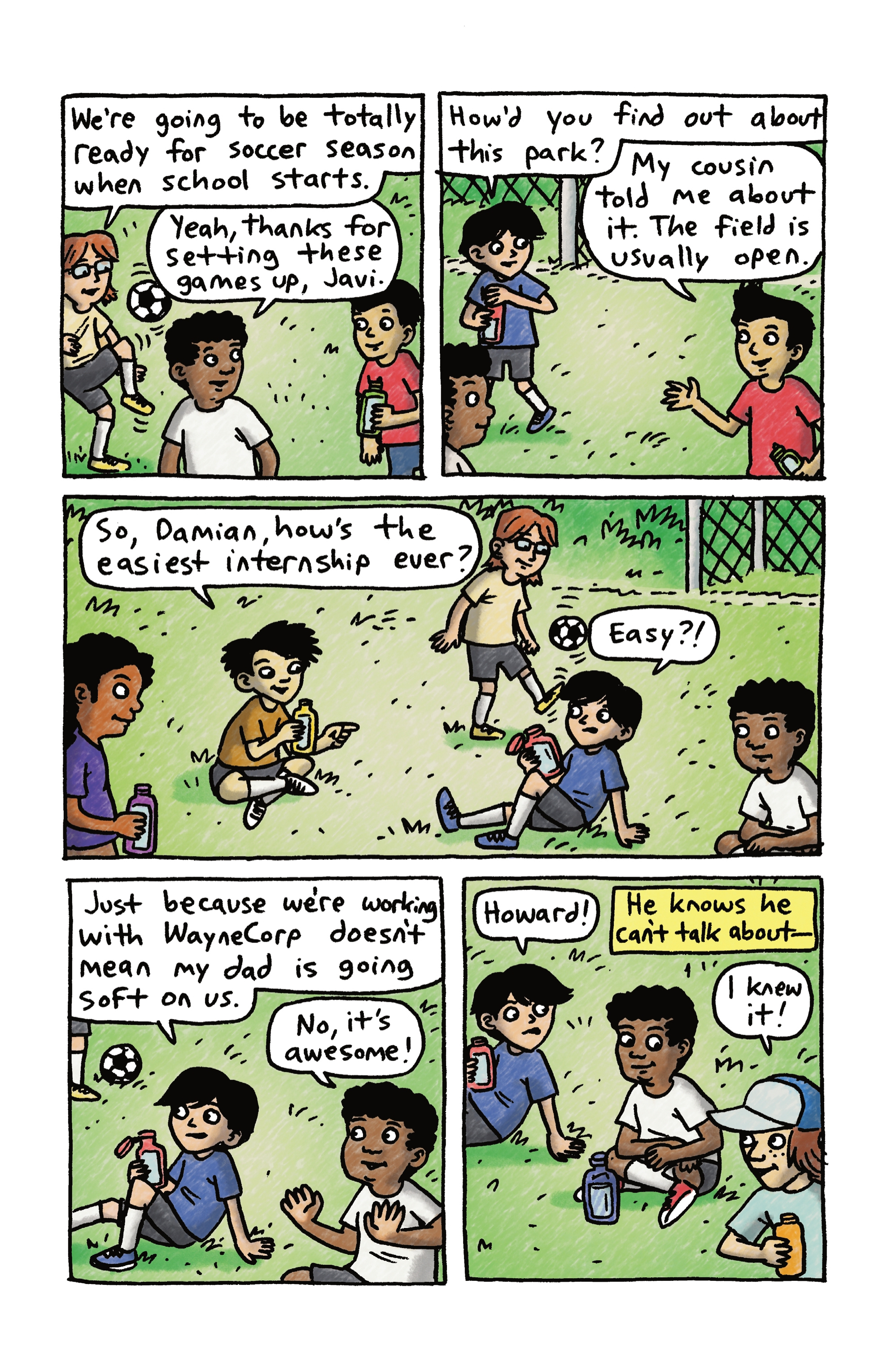 Batman and Robin and Howard: Summer Breakdown (2024-): Chapter 1 - Page 17