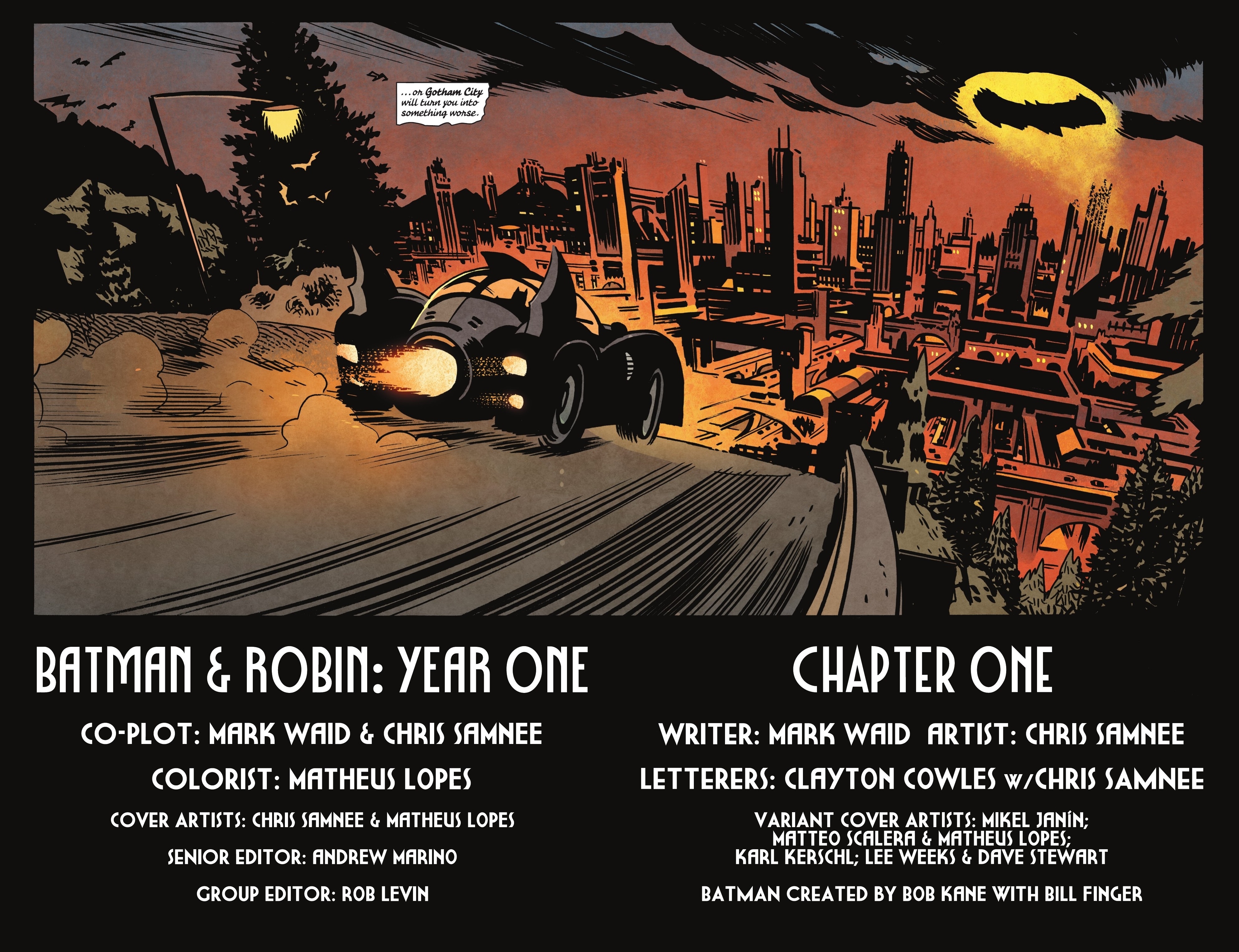 Batman and Robin: Year One (2024-): Chapter 1 - Page 6