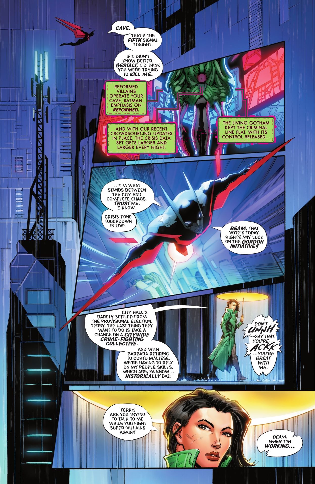 Batman Beyond: Neo-Gothic (2023-): Chapter 1 - Page 7