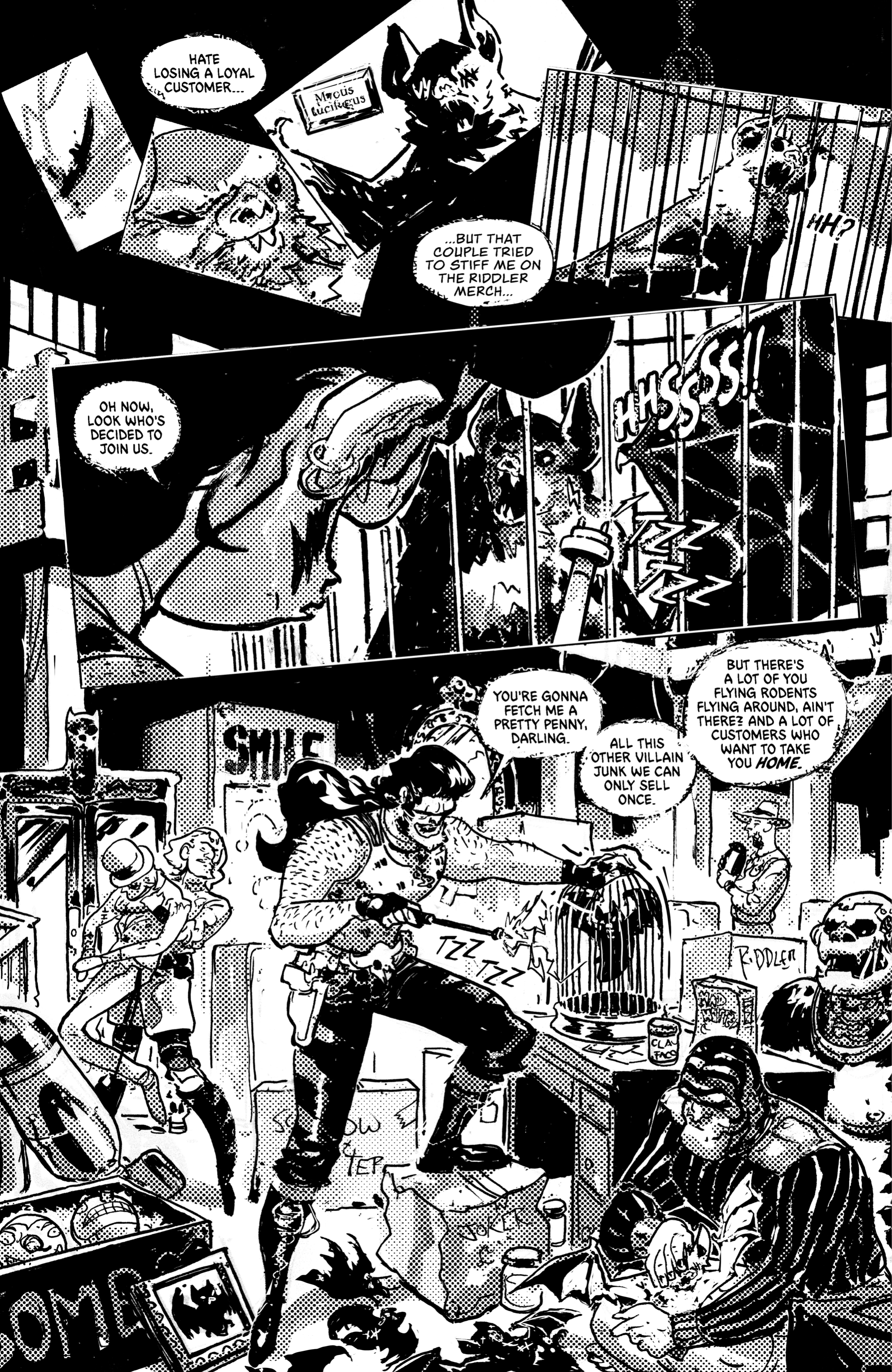 Batman Black & White (2020-): Chapter 4 - Page 8