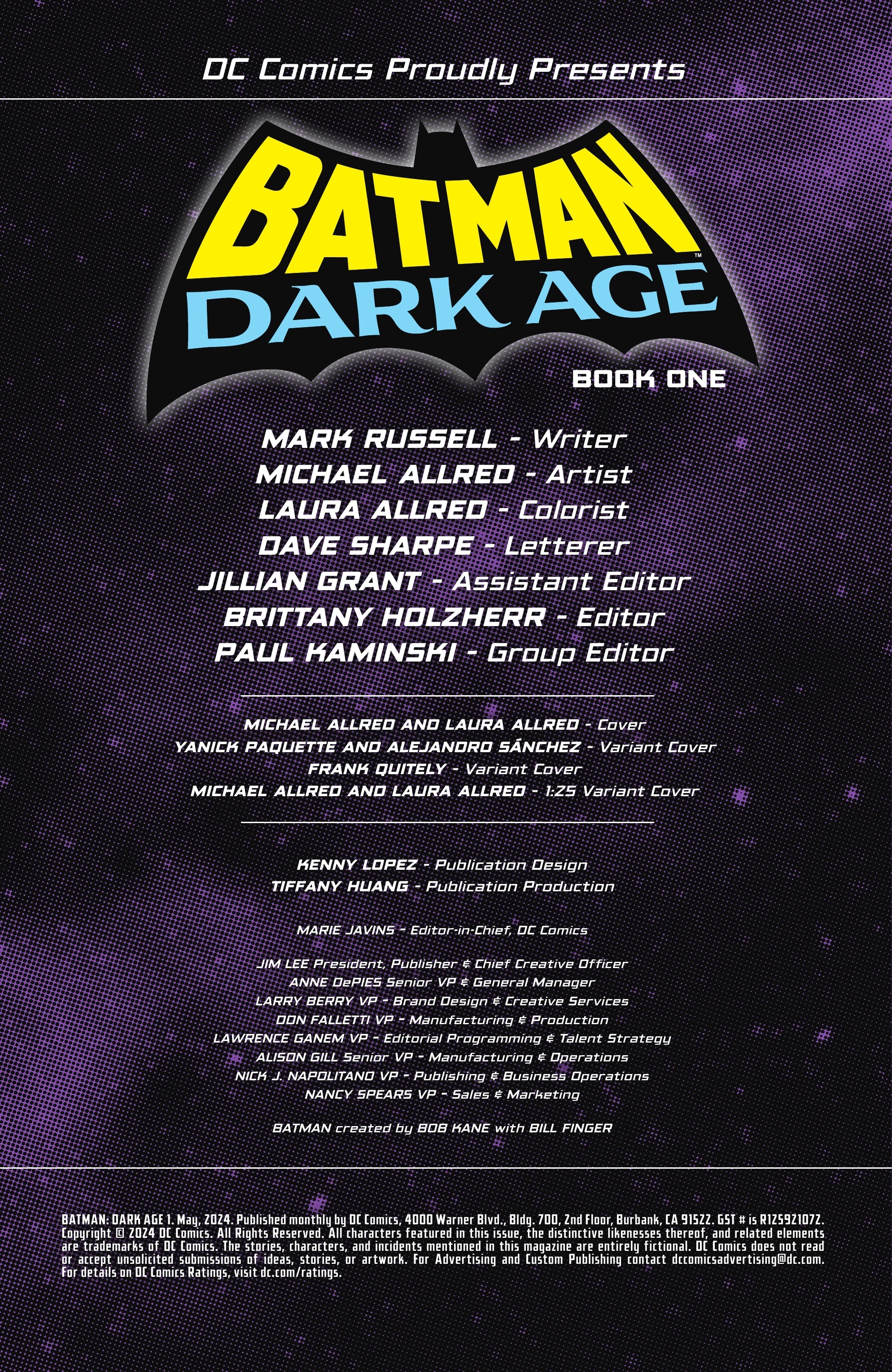 Batman: Dark Age (2024-): Chapter 1 - Page 2