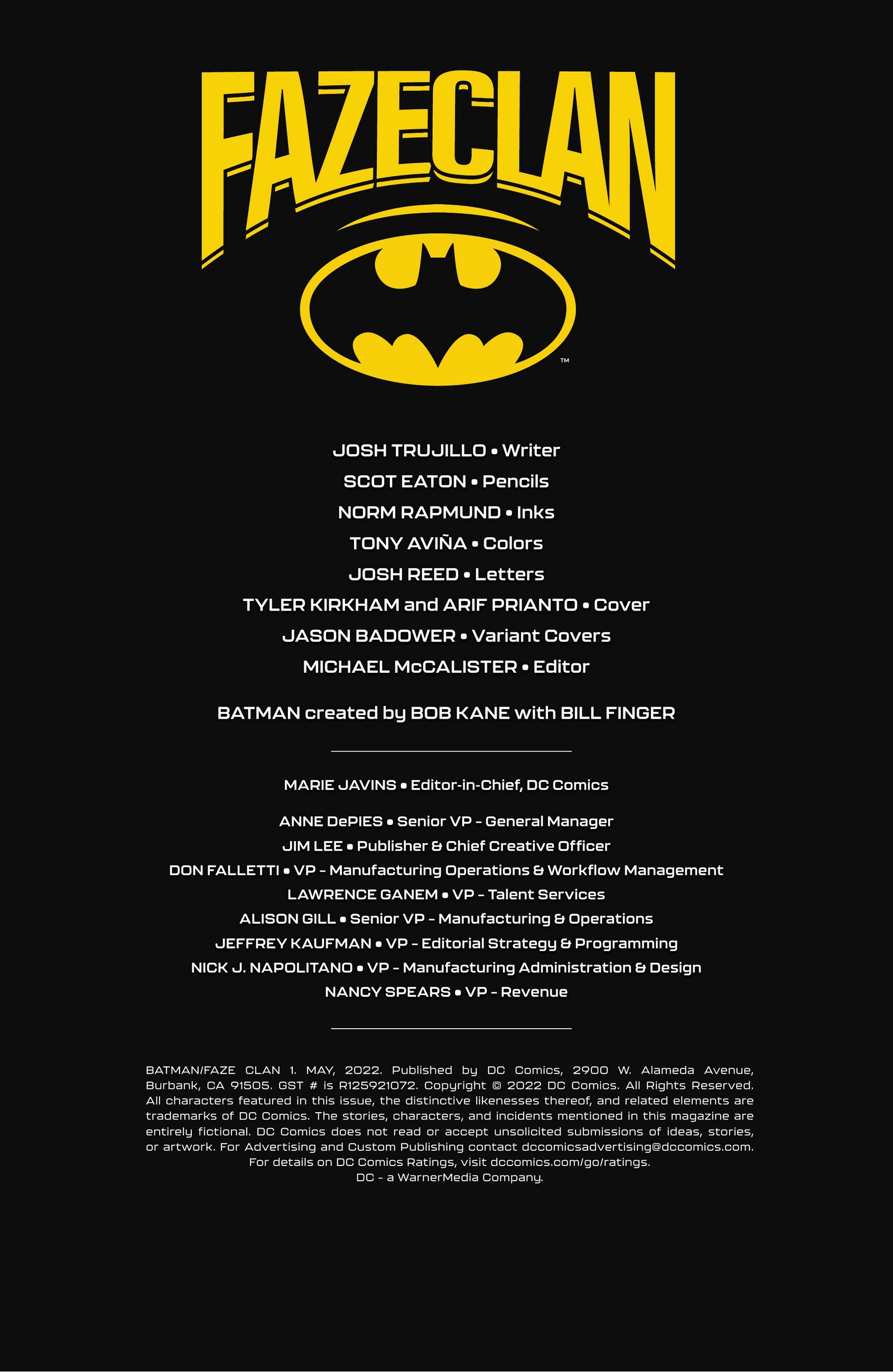 Batman / Faze Clan (2022-): Chapter 1 - Page 4