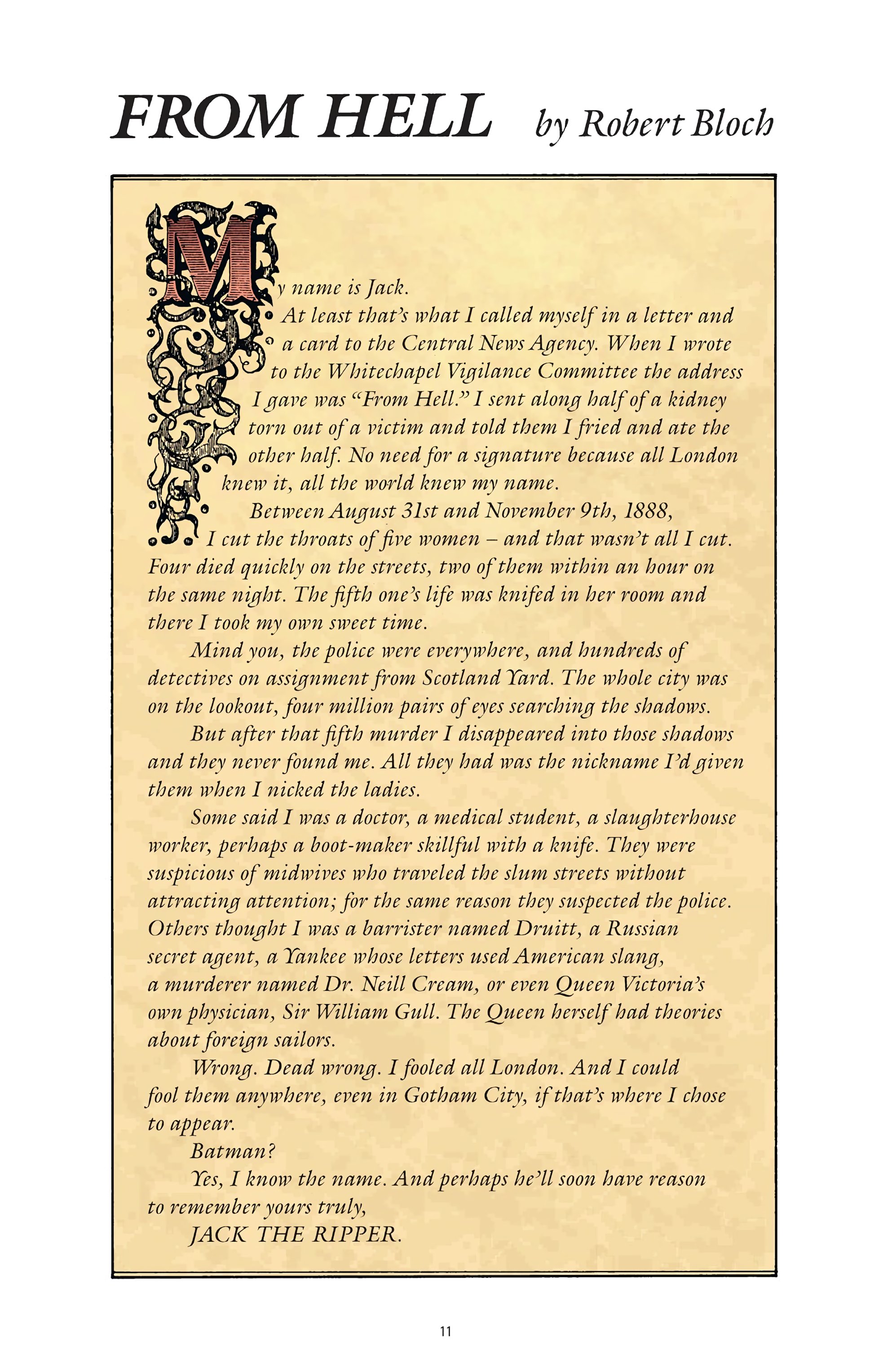 Batman: Gotham by Gaslight (2023 Edition): Chapter TP - Page 11