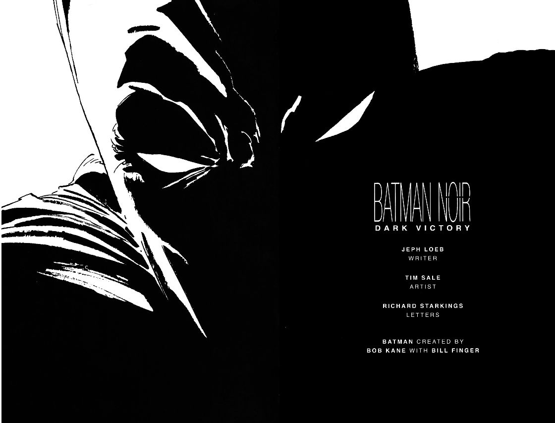 Batman Noir: Dark Victory (2017): Chapter TP - Page 3