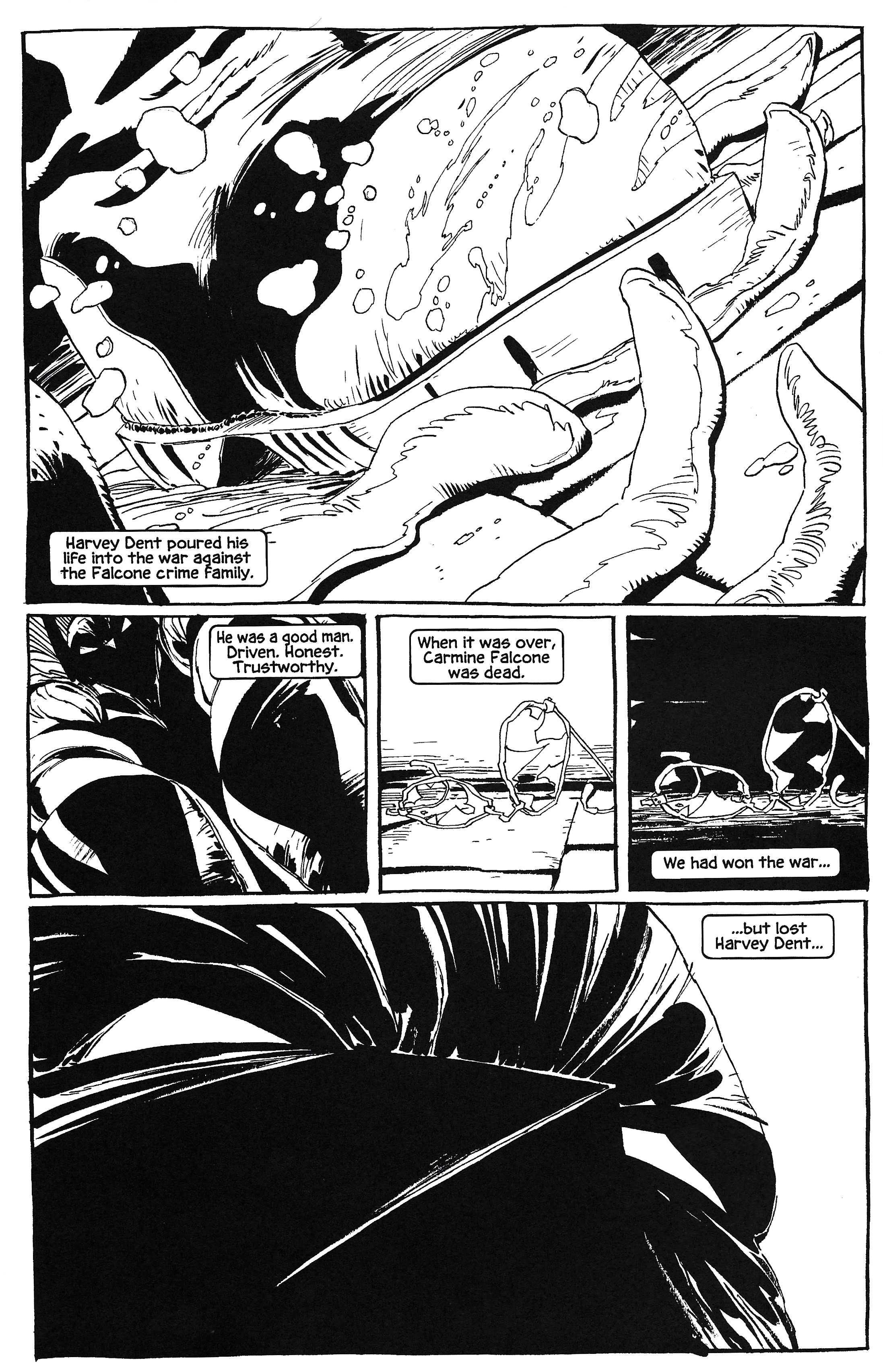 Batman Noir: Dark Victory (2017): Chapter TP - Page 8