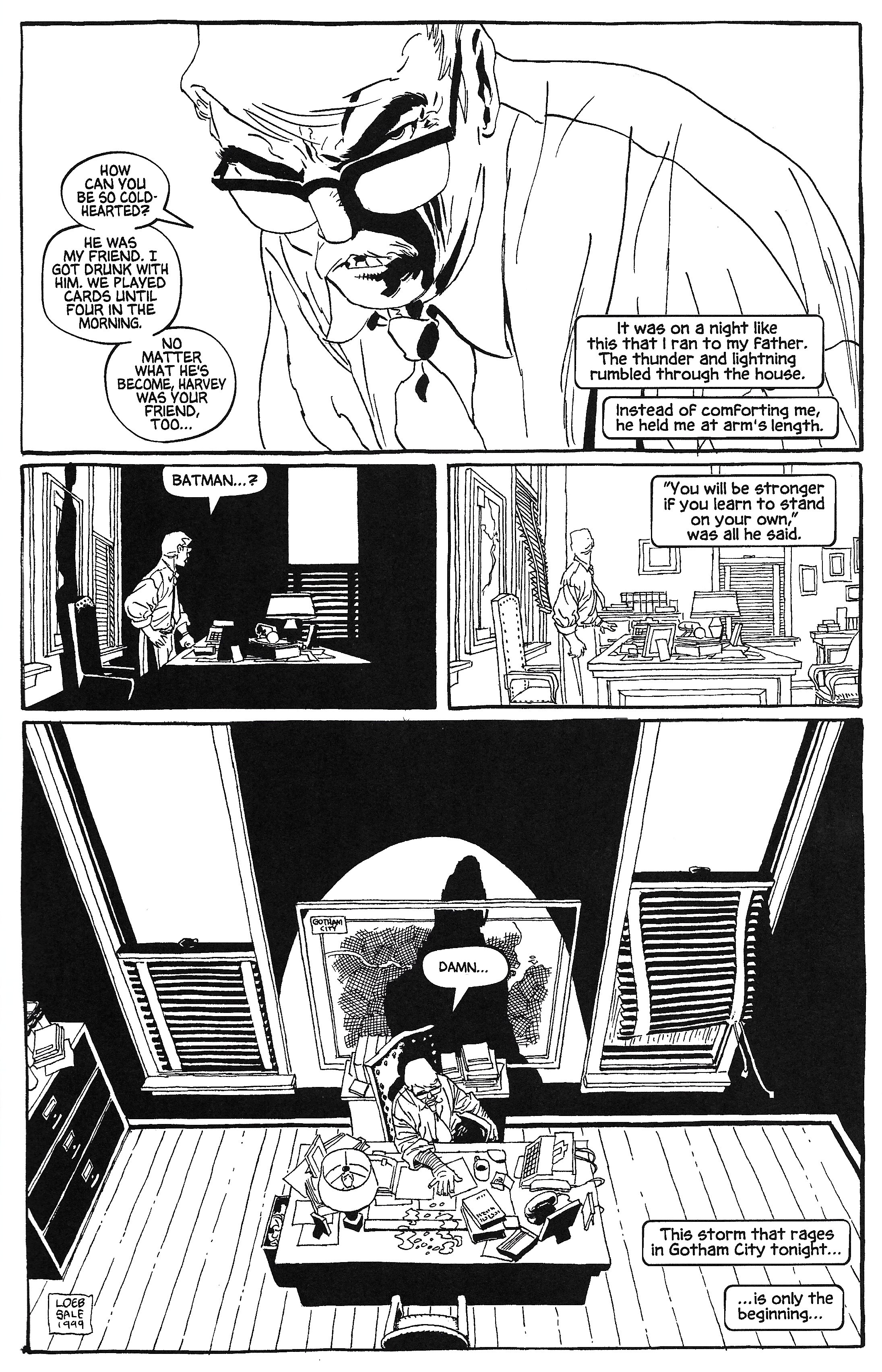 Batman Noir: Dark Victory (2017): Chapter TP - Page 15