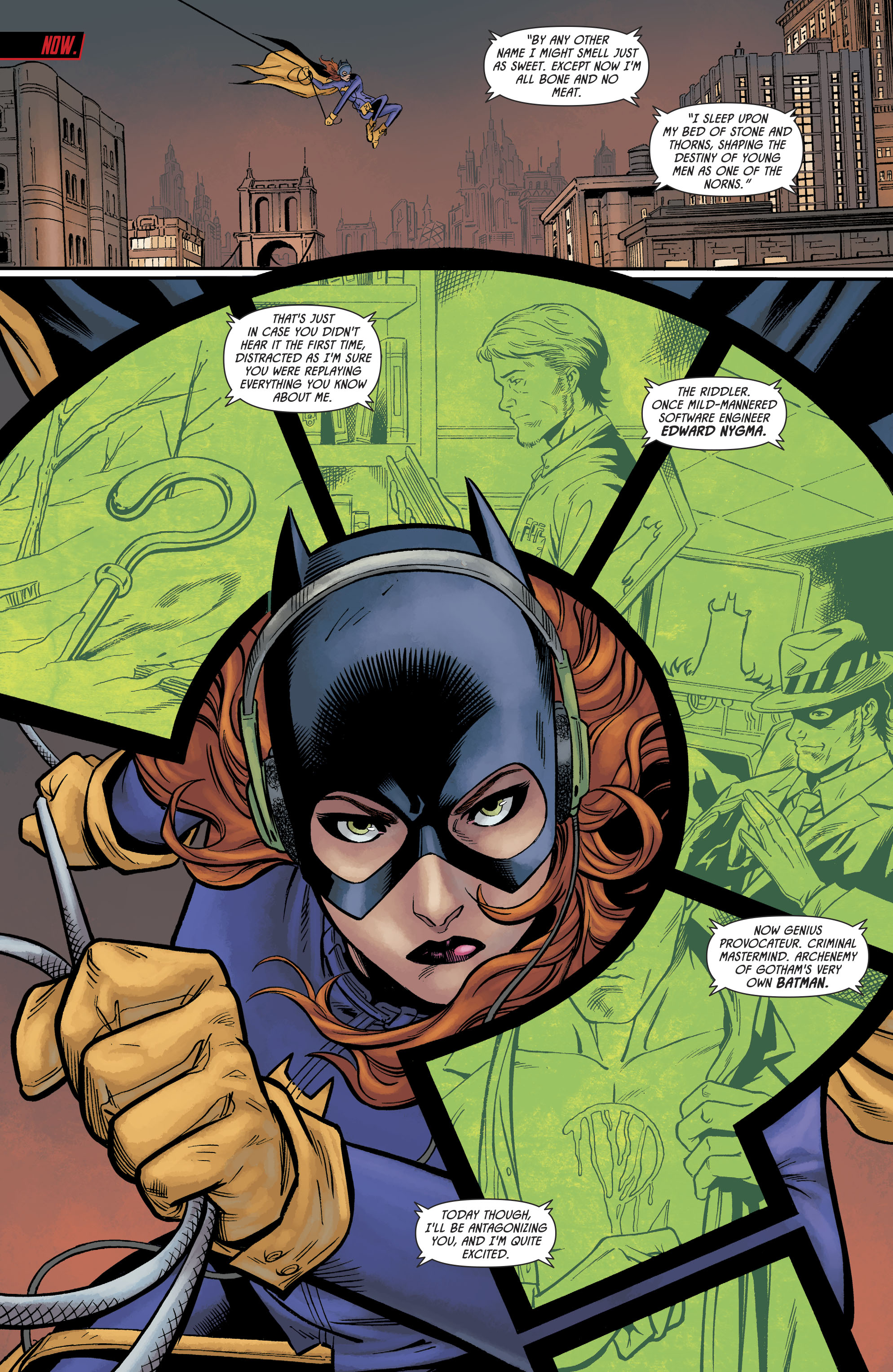 Batman: Prelude to the Wedding: Batgirl vs. Riddler (2018-): Chapter 1 - Page 7