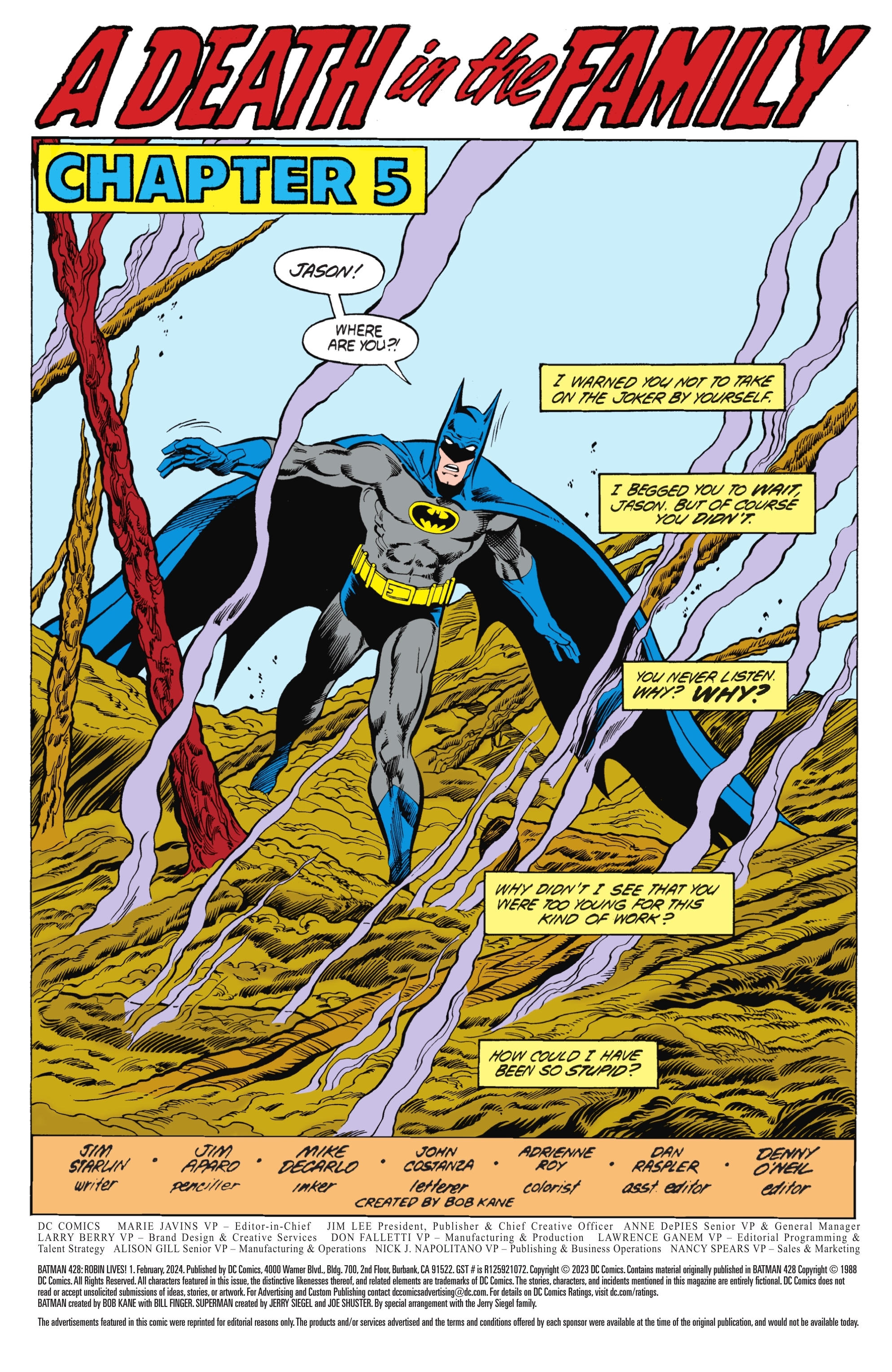 Batman - Robin Lives (2024): Chapter 428 - Page 3