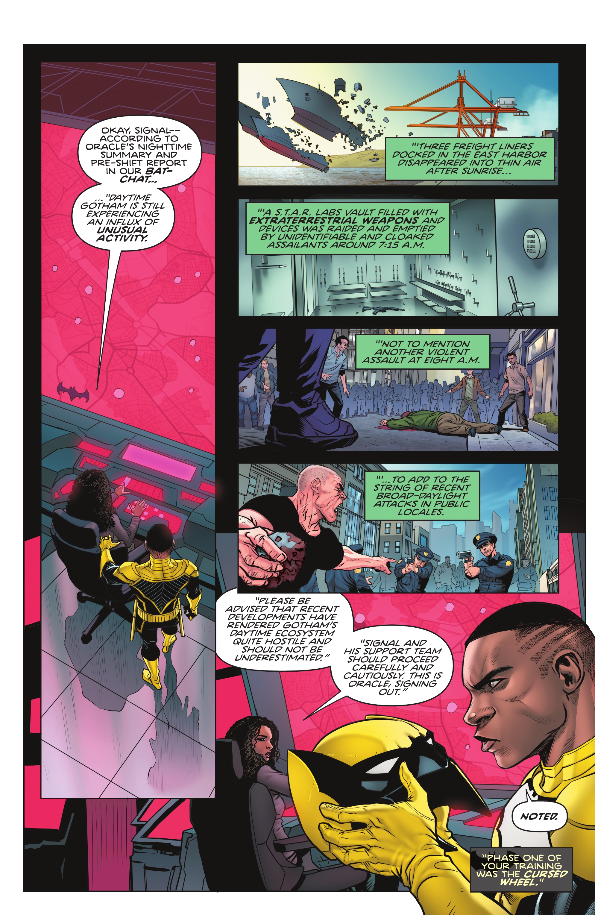 Batman Secret Files: The Signal (2021): Chapter 1 - Page 7