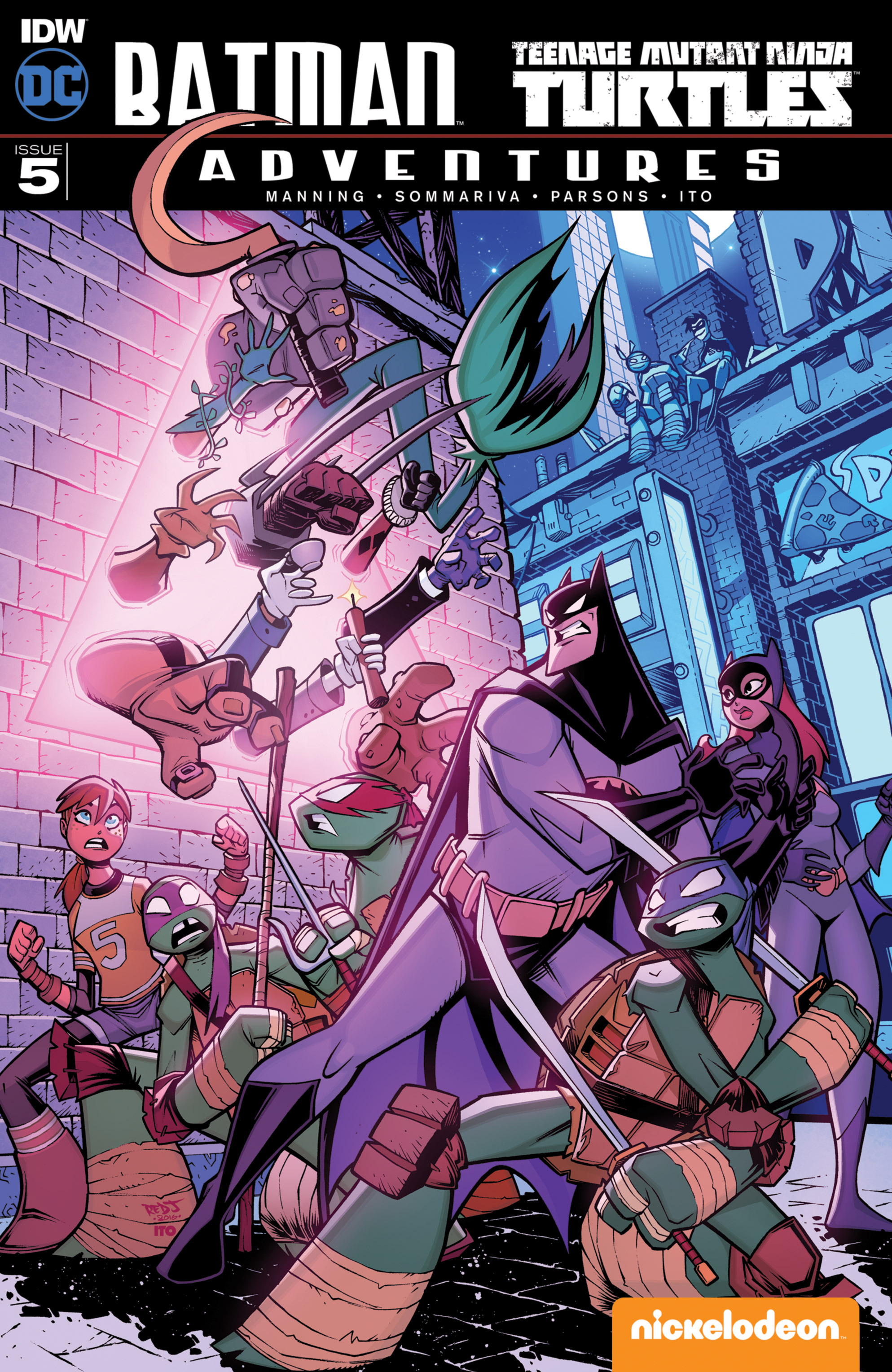 Batman - Teenage Mutant Ninja Turtles Adventures: Chapter 5 - Page 1