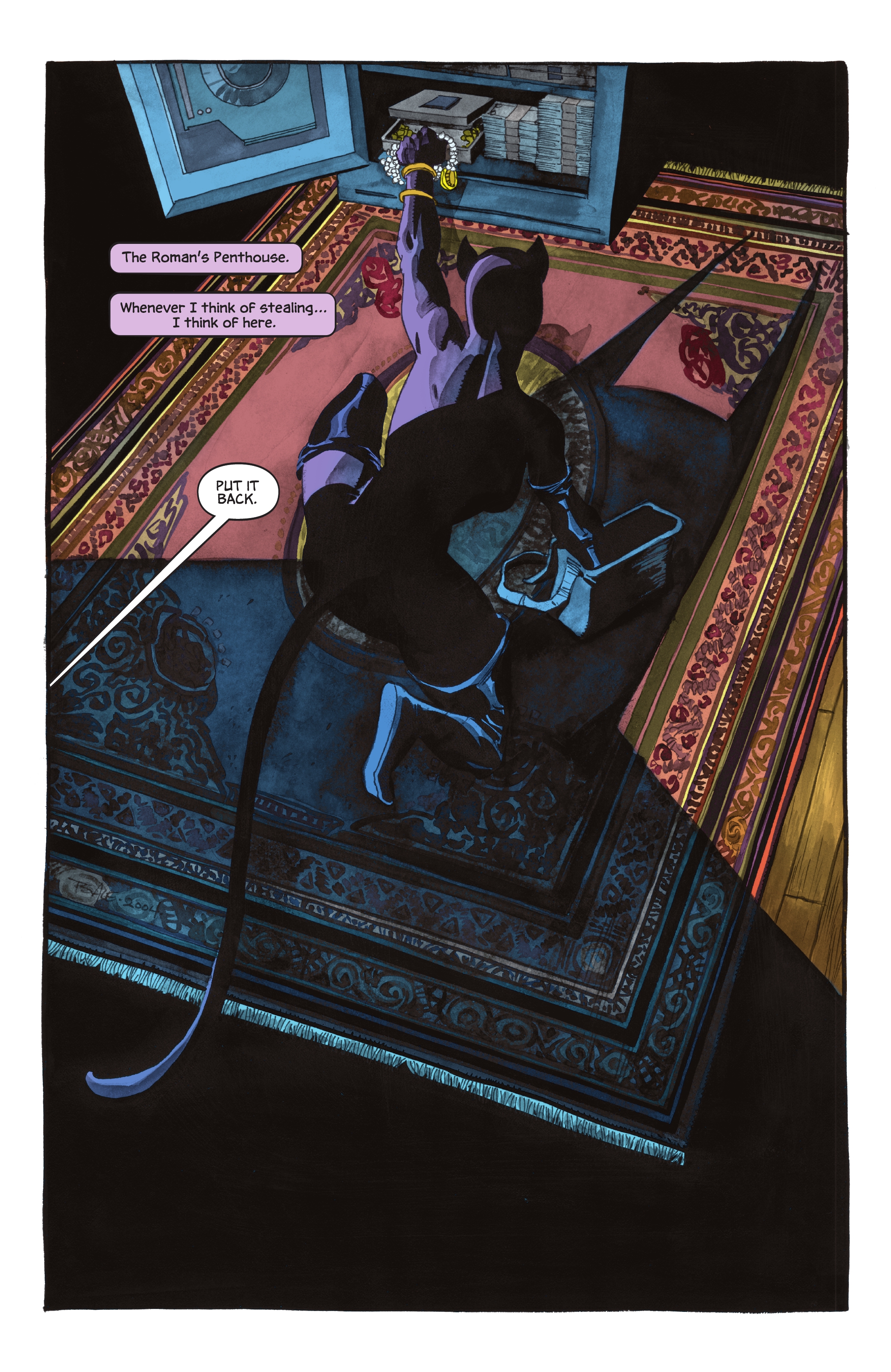 Batman The Long Halloween: Catwoman: When In Rome Deluxe Edition (2022): Chapter HC - Page 9