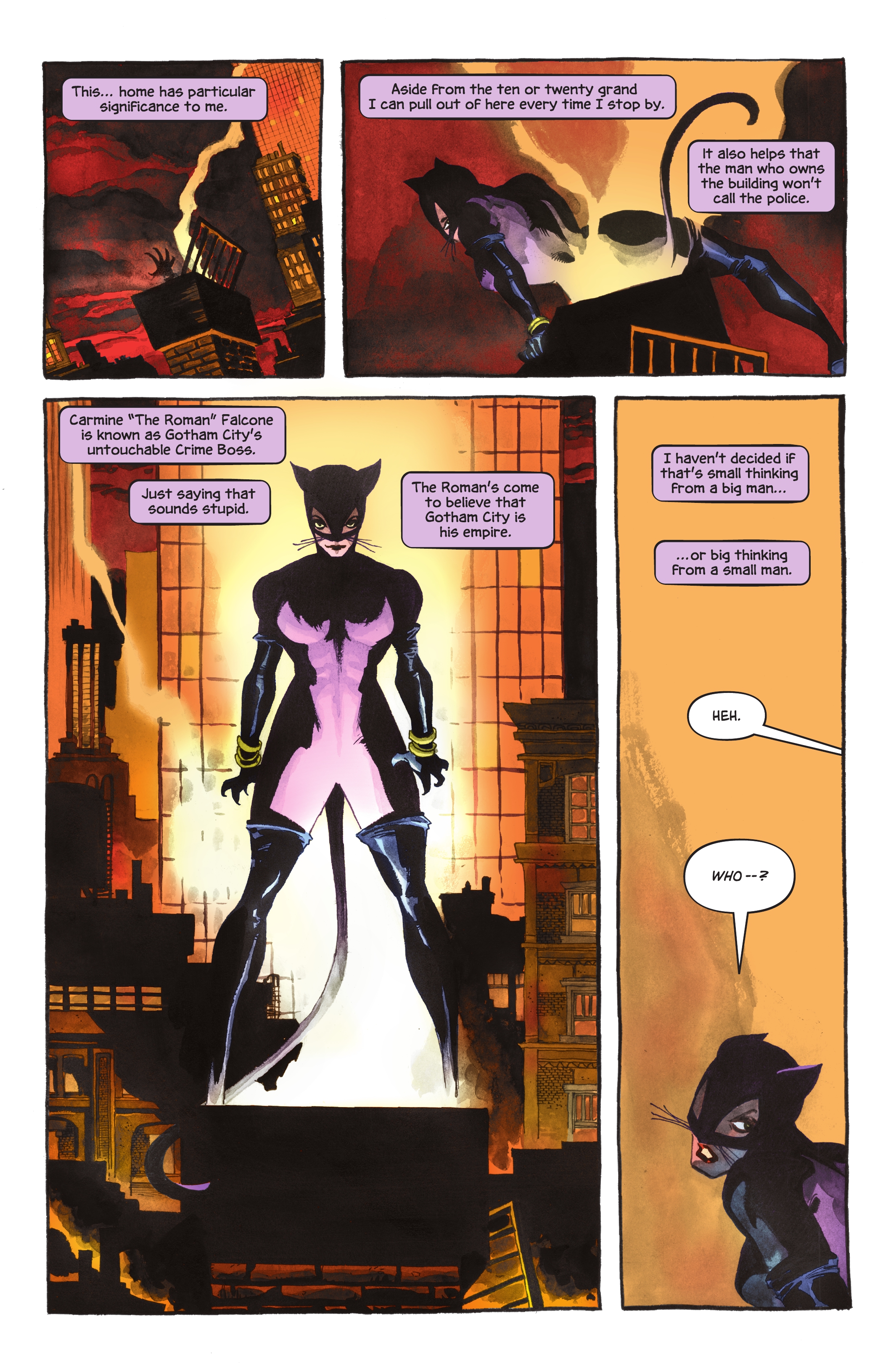 Batman The Long Halloween: Catwoman: When In Rome Deluxe Edition (2022): Chapter HC - Page 12