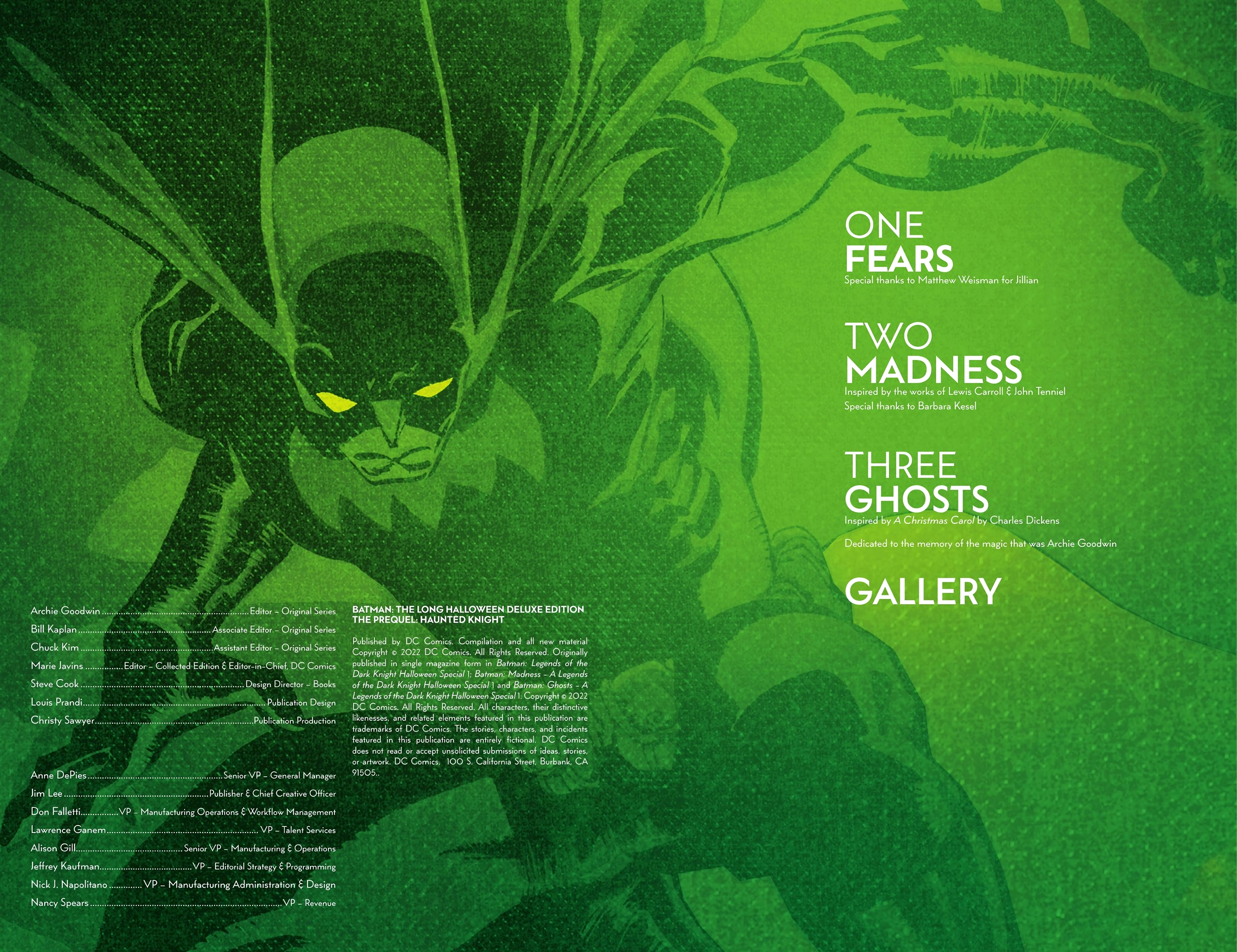 Batman: The Long Halloween Haunted Knight Deluxe Edition (2022): Chapter HC - Page 5