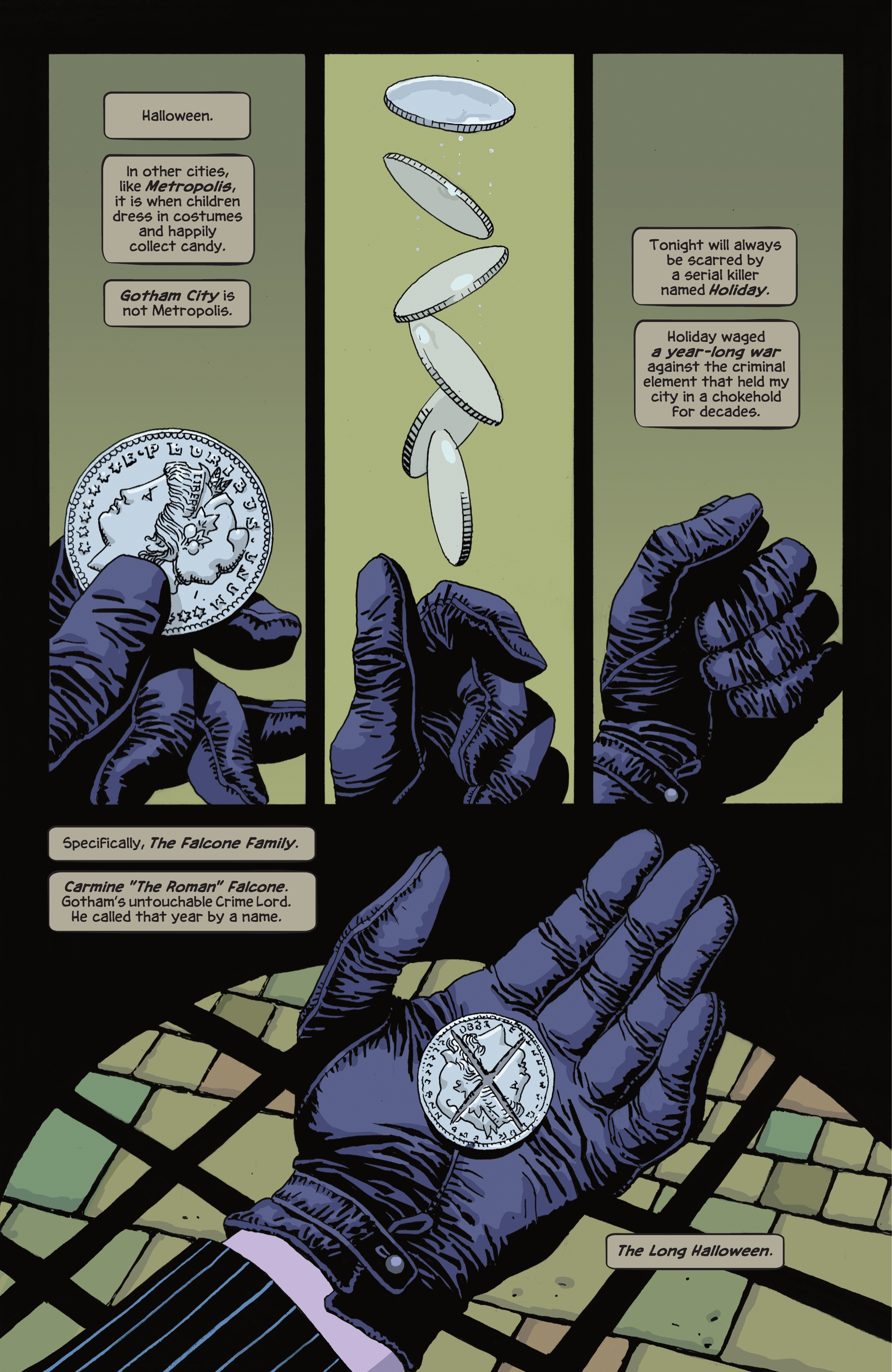 Batman: The Long Halloween - The Last Halloween (2024-): Chapter 1.1 - Page 4