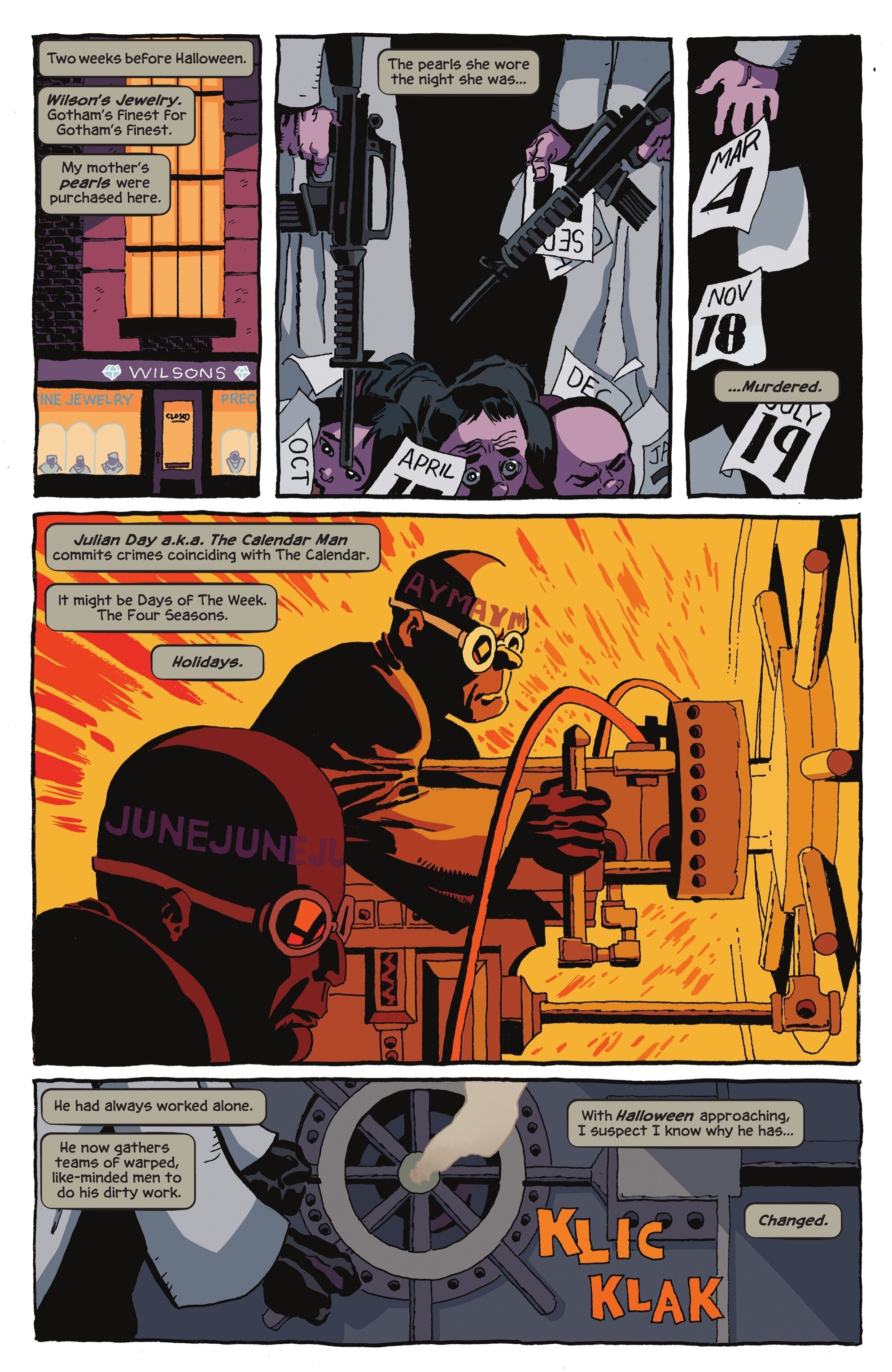 Batman: The Long Halloween - The Last Halloween (2024-): Chapter 1 - Page 4