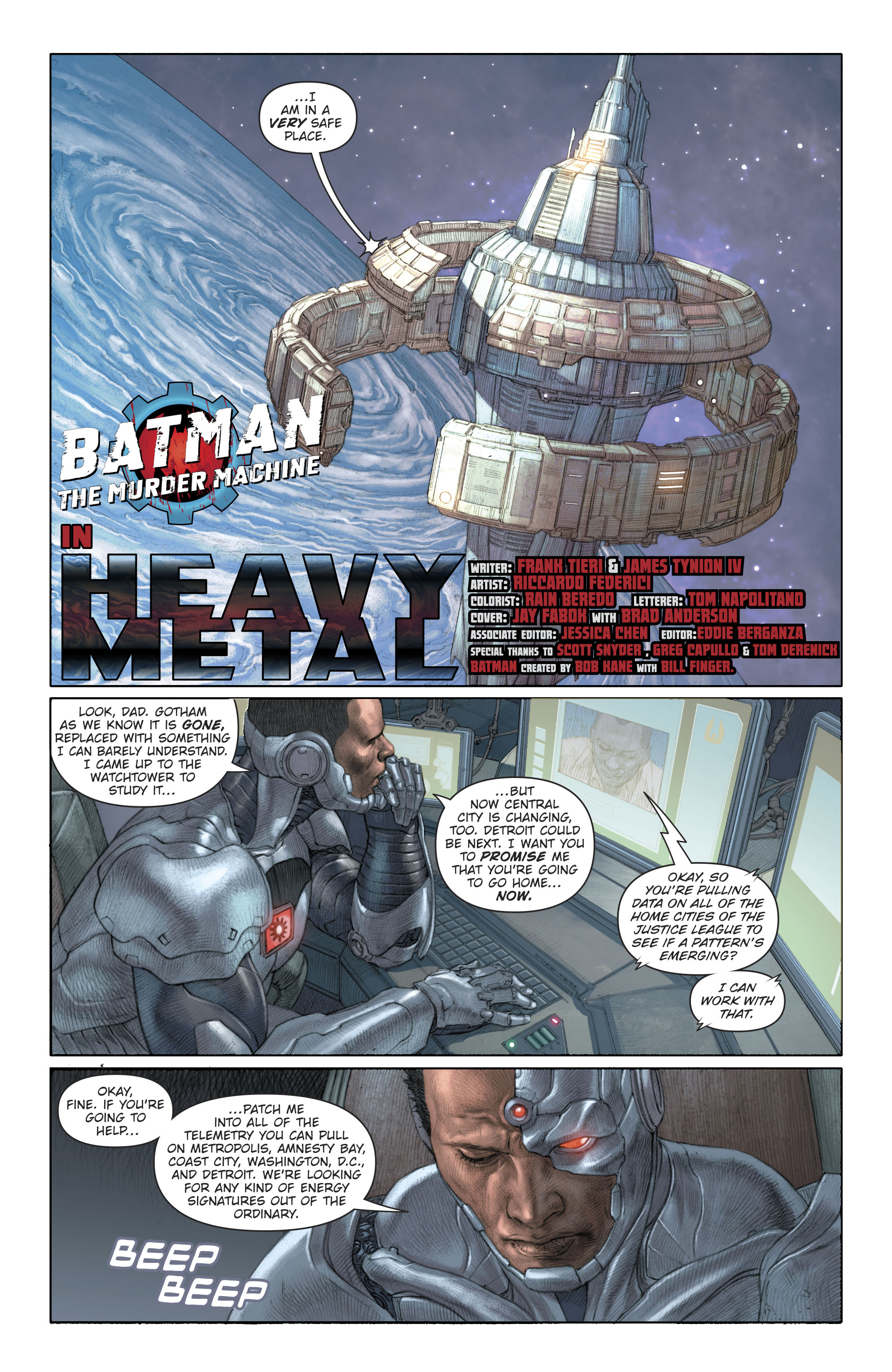Batman: The Murder Machine (2017-): Chapter 1 - Page 5