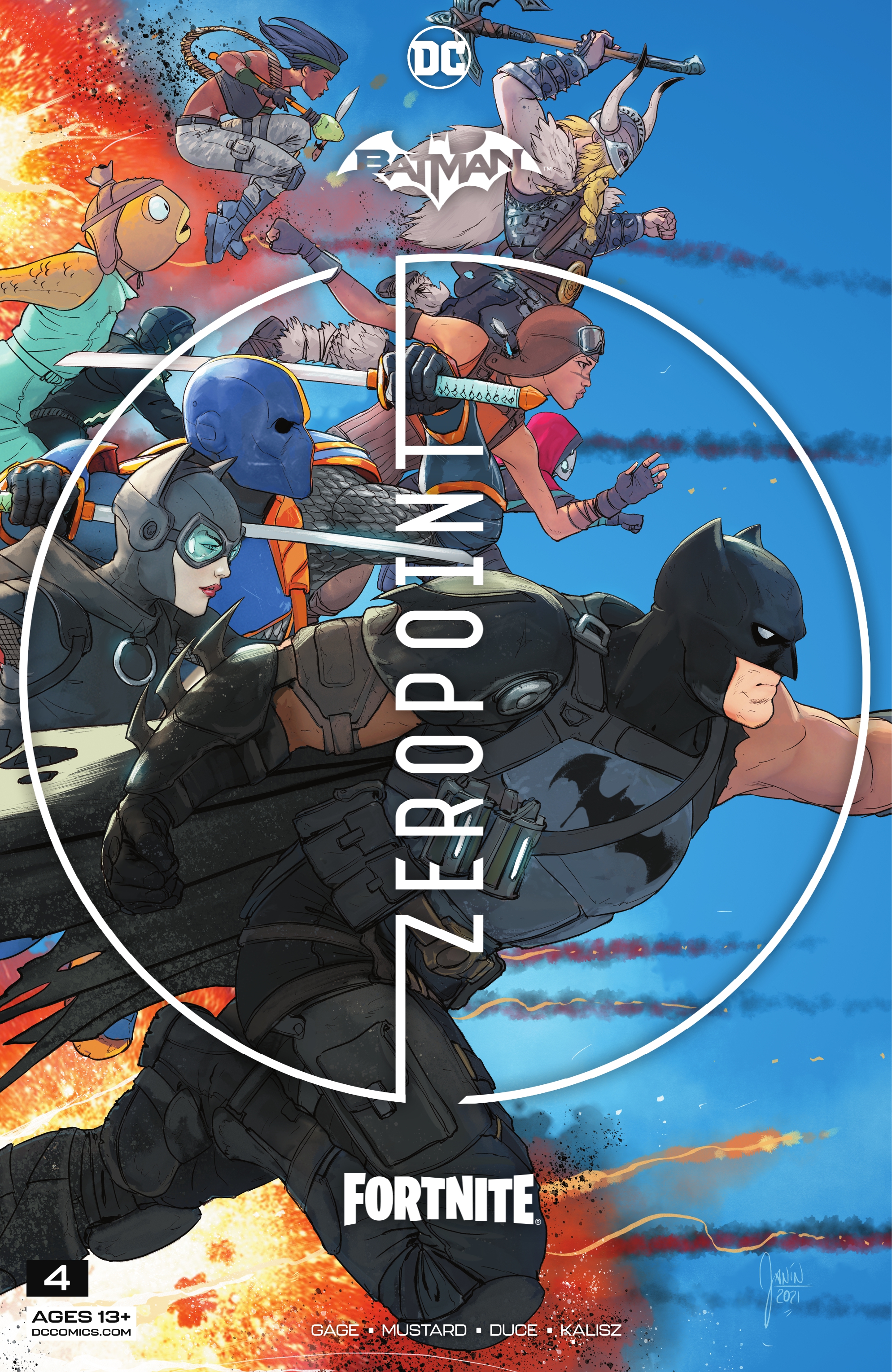 Batman/Fortnite: Zero Point (2021): Chapter 4 - Page 1