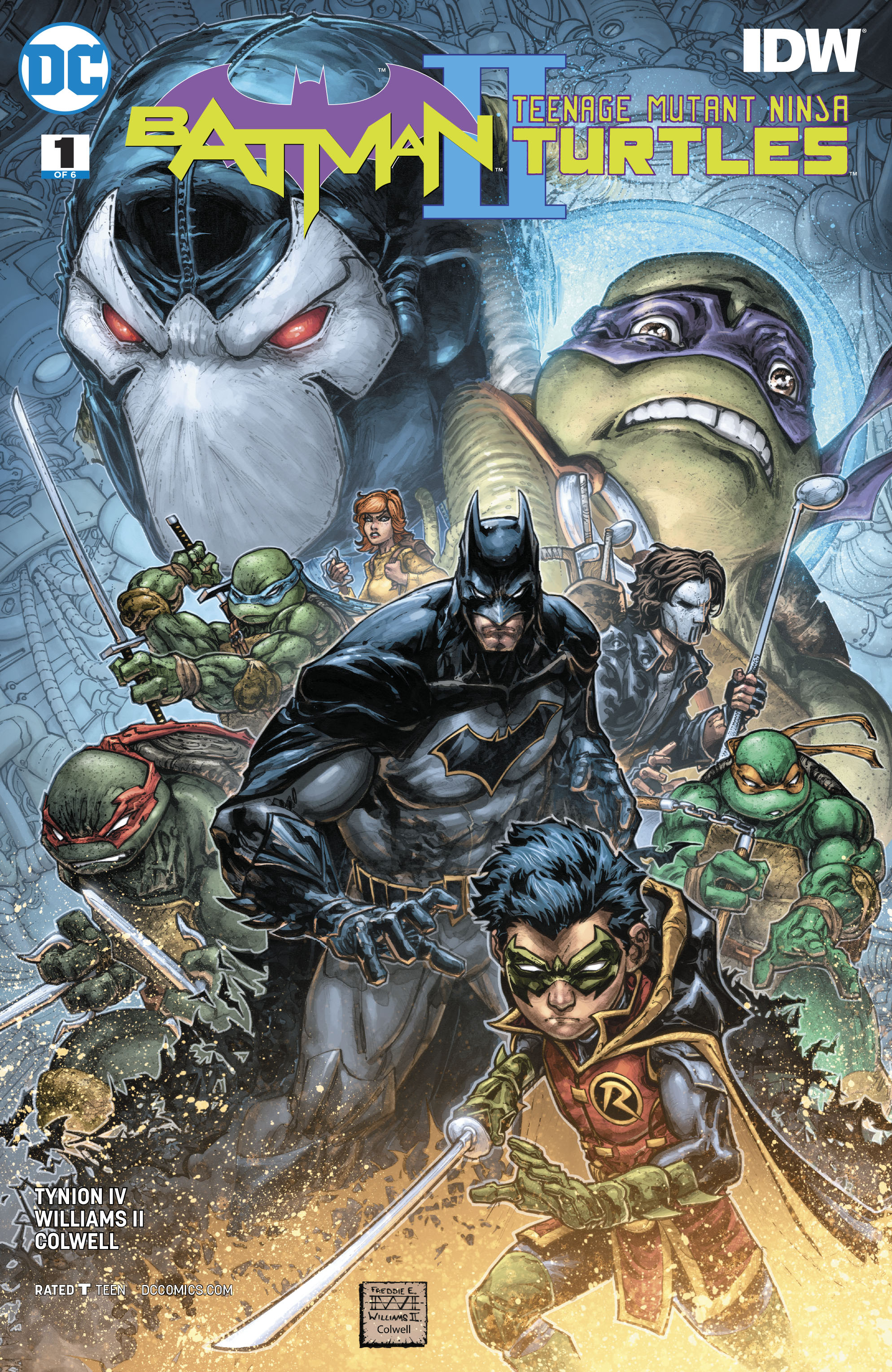 Batman/Teenage Mutant Ninja Turtles II (2017-): Chapter 1 - Page 1