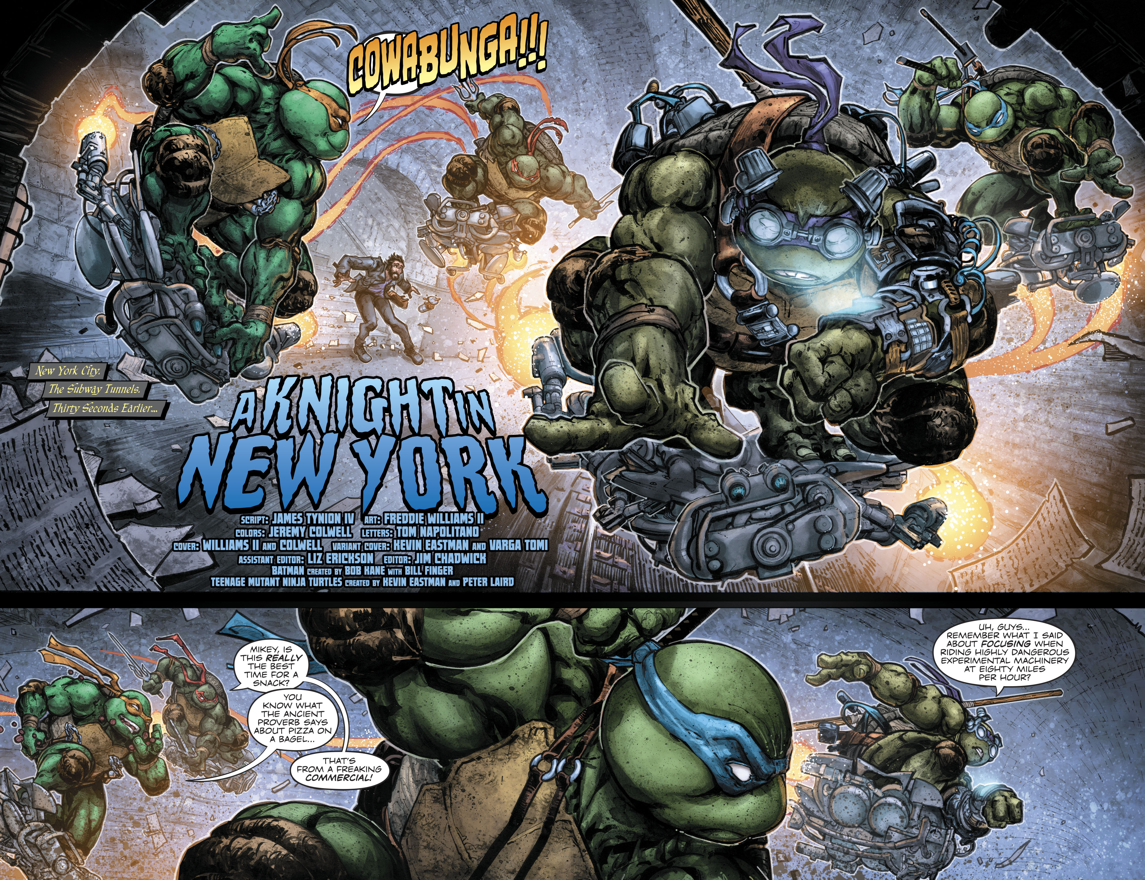 Batman/Teenage Mutant Ninja Turtles II (2017-): Chapter 1 - Page 5