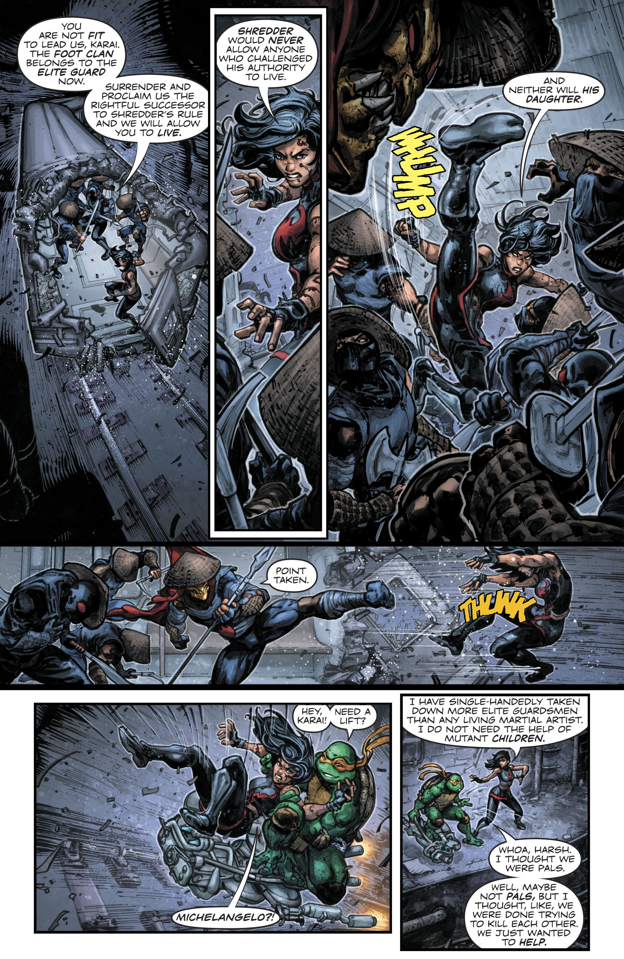 Batman/Teenage Mutant Ninja Turtles II (2017-): Chapter 1 - Page 6