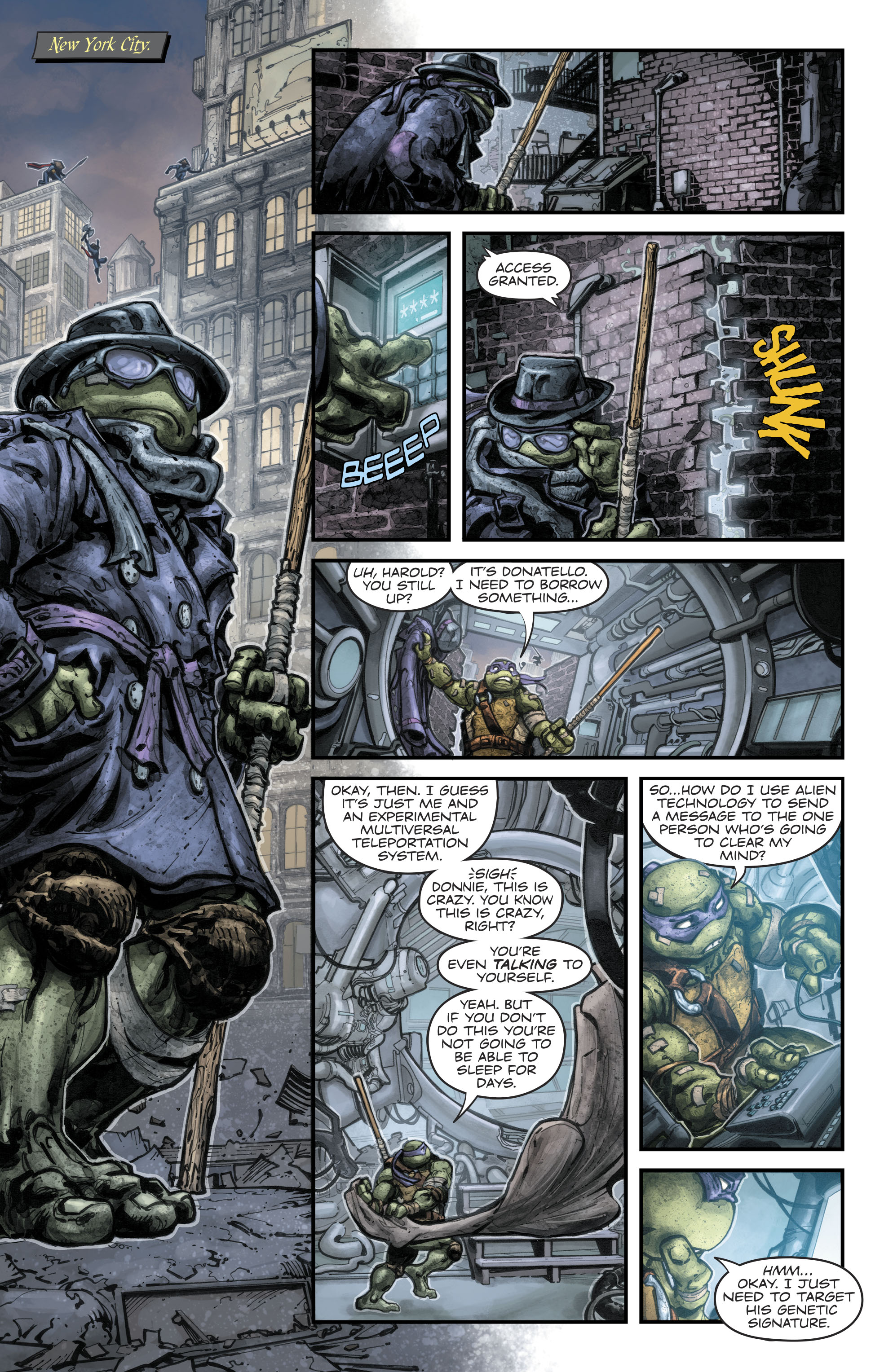 Batman/Teenage Mutant Ninja Turtles II (2017-): Chapter 1 - Page 17