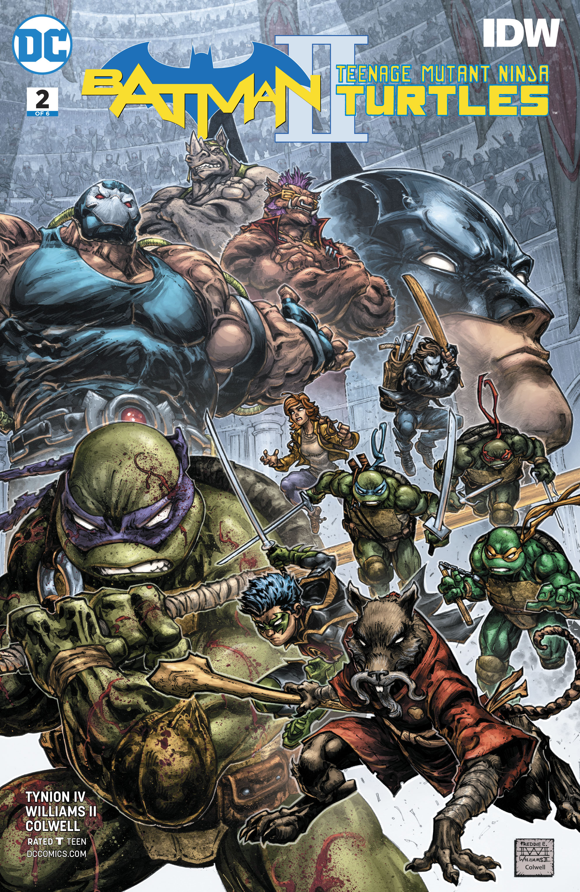 Batman/Teenage Mutant Ninja Turtles II (2017-): Chapter 2 - Page 1