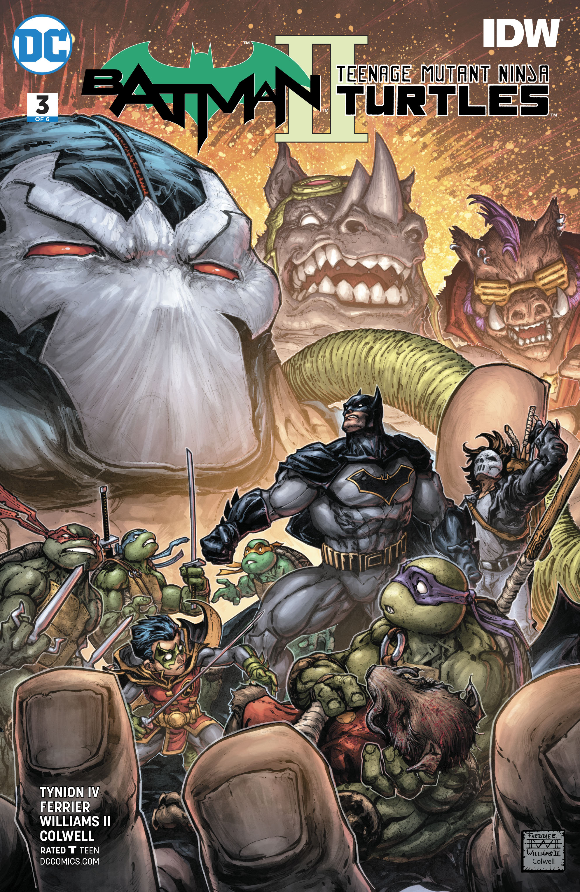 Batman/Teenage Mutant Ninja Turtles II (2017-): Chapter 3 - Page 1