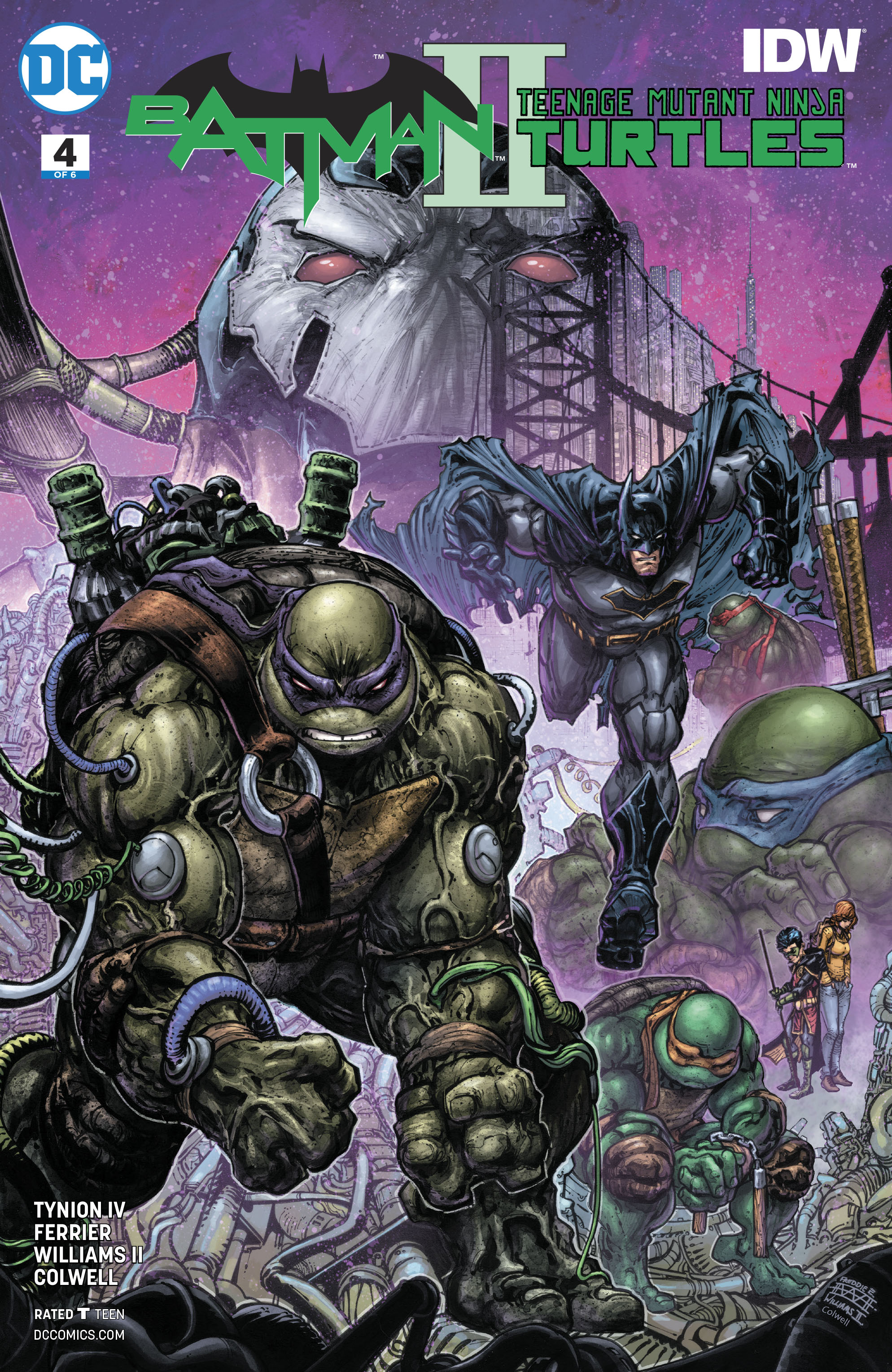 Batman/Teenage Mutant Ninja Turtles II (2017-): Chapter 4 - Page 1