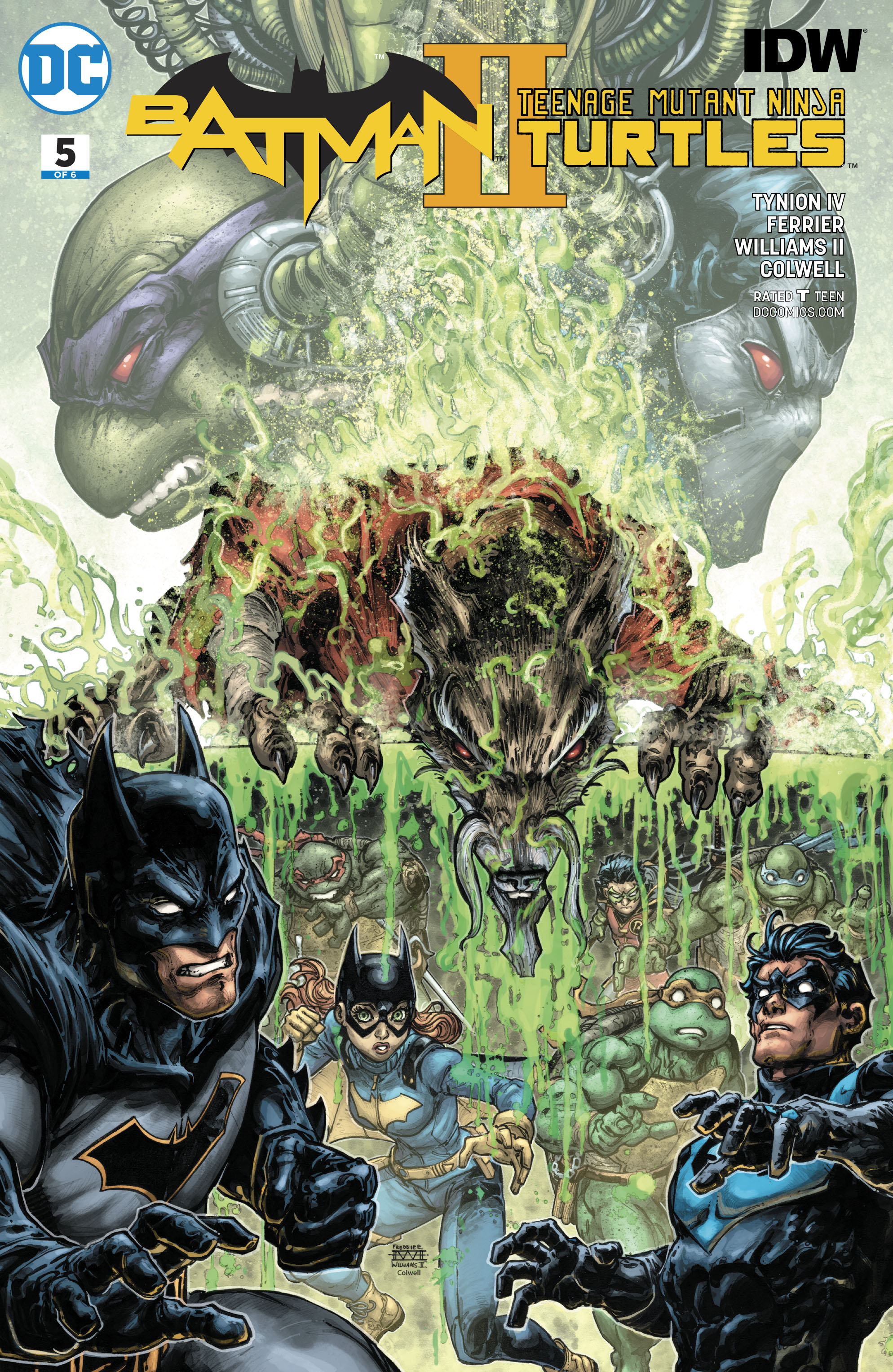Batman/Teenage Mutant Ninja Turtles II (2017-): Chapter 5 - Page 1