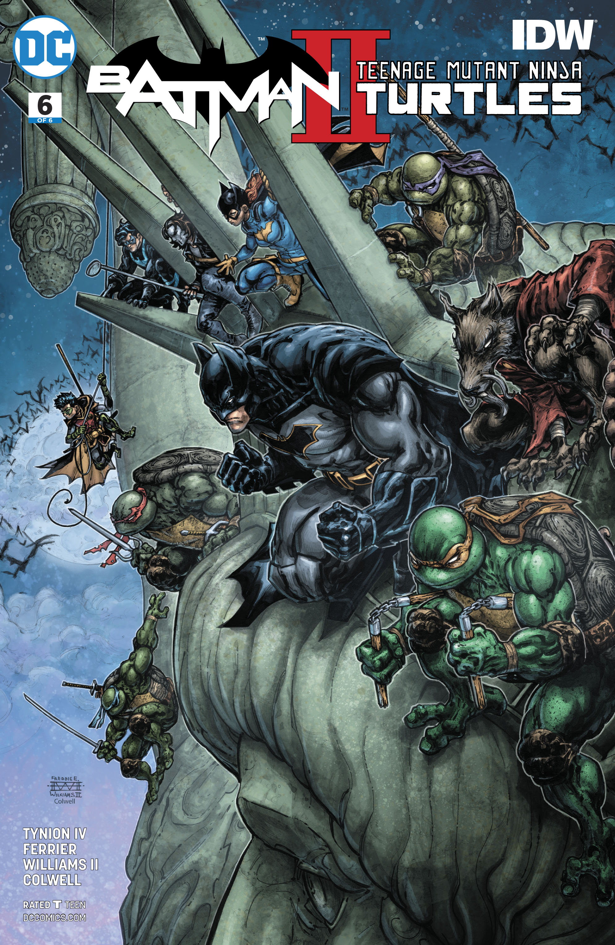 Batman/Teenage Mutant Ninja Turtles II (2017-): Chapter 6 - Page 1